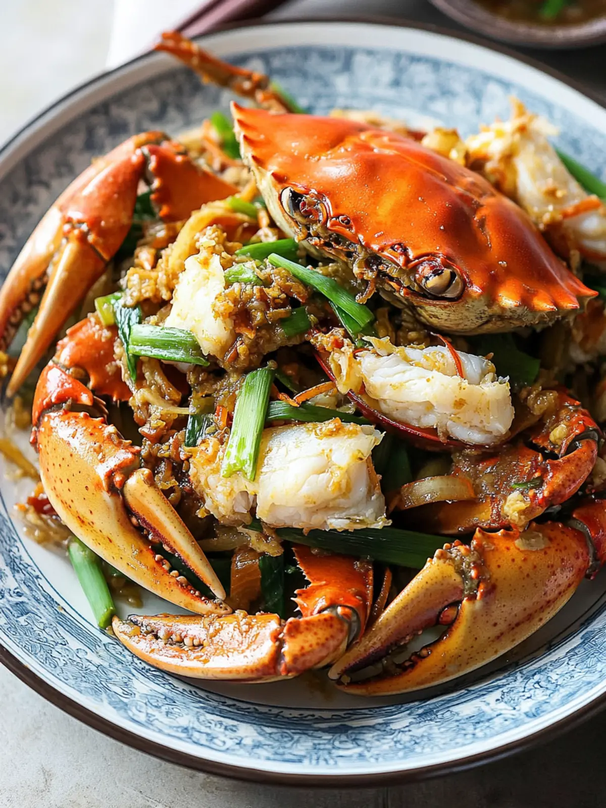 Stir-fried Crab with Ginger and Scallion That Wows Every Time 4 Stir-fried Crab with Ginger and Scallion