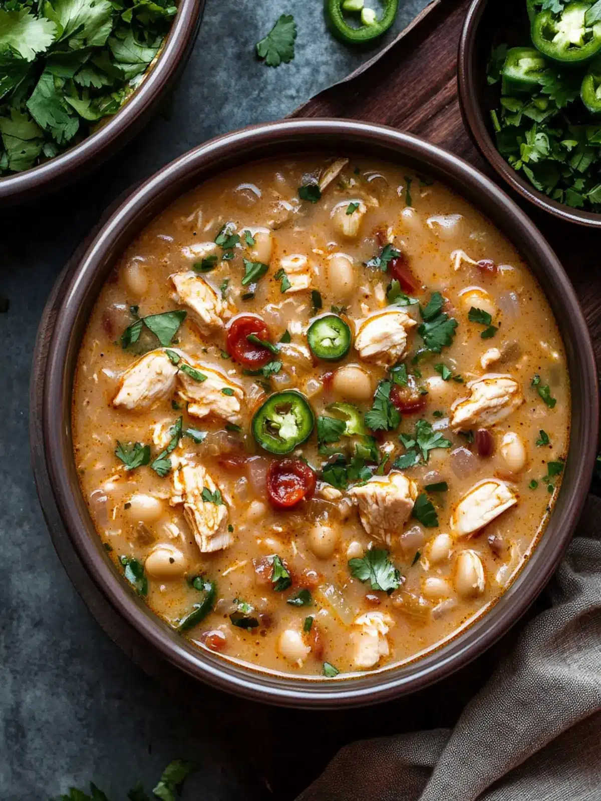 Spicy Cajun White Chicken Chili to Warm Your Soul 3 Cajun White Chicken Chili