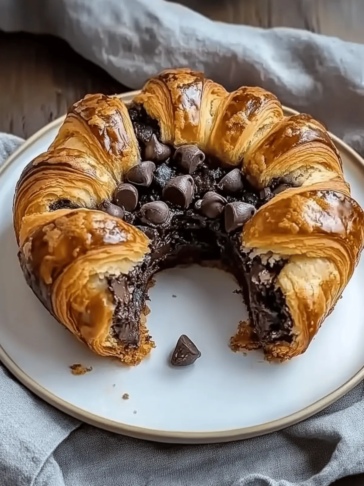 Chocolate Croissant Breakfast Bake: A Morning Indulgence 3 Chocolate Croissant Breakfast Bake