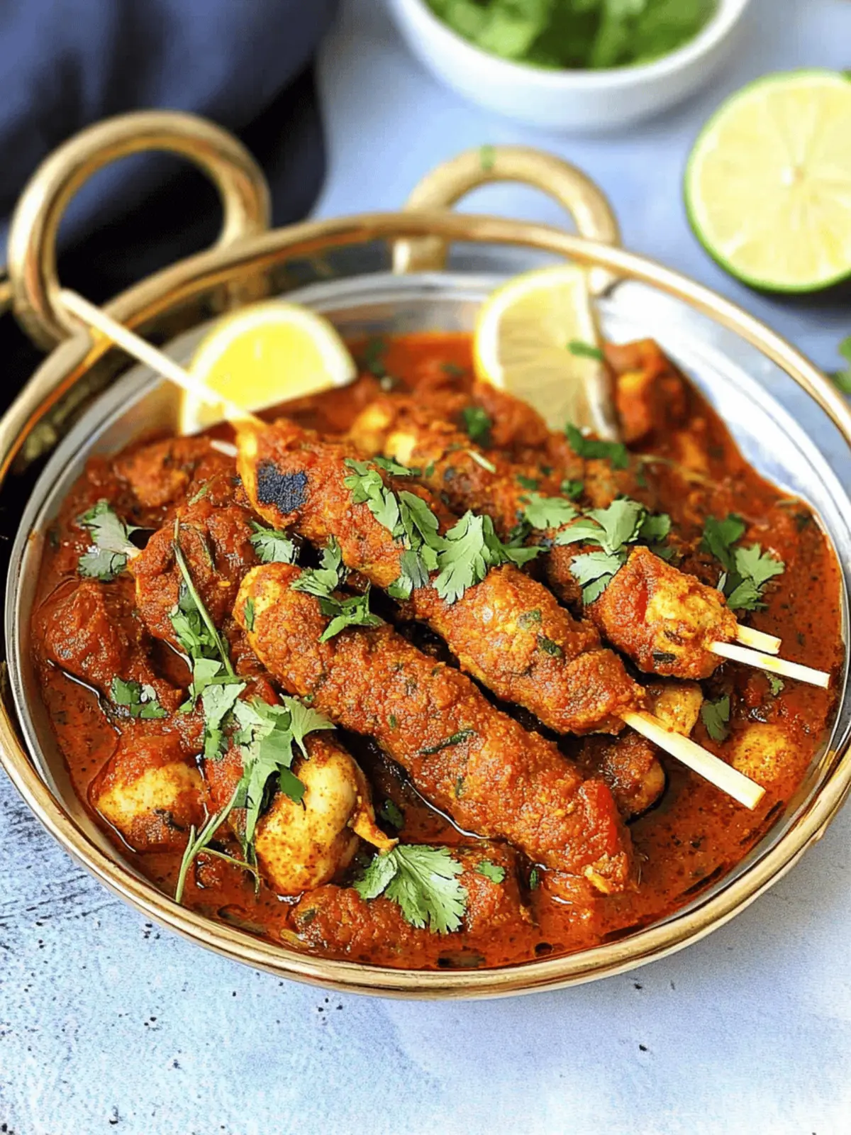 Irresistible Kabab Masala: Savory Seekh Kabab Curry Bliss 3 Kabab Masala (Seekh Kabab Curry)