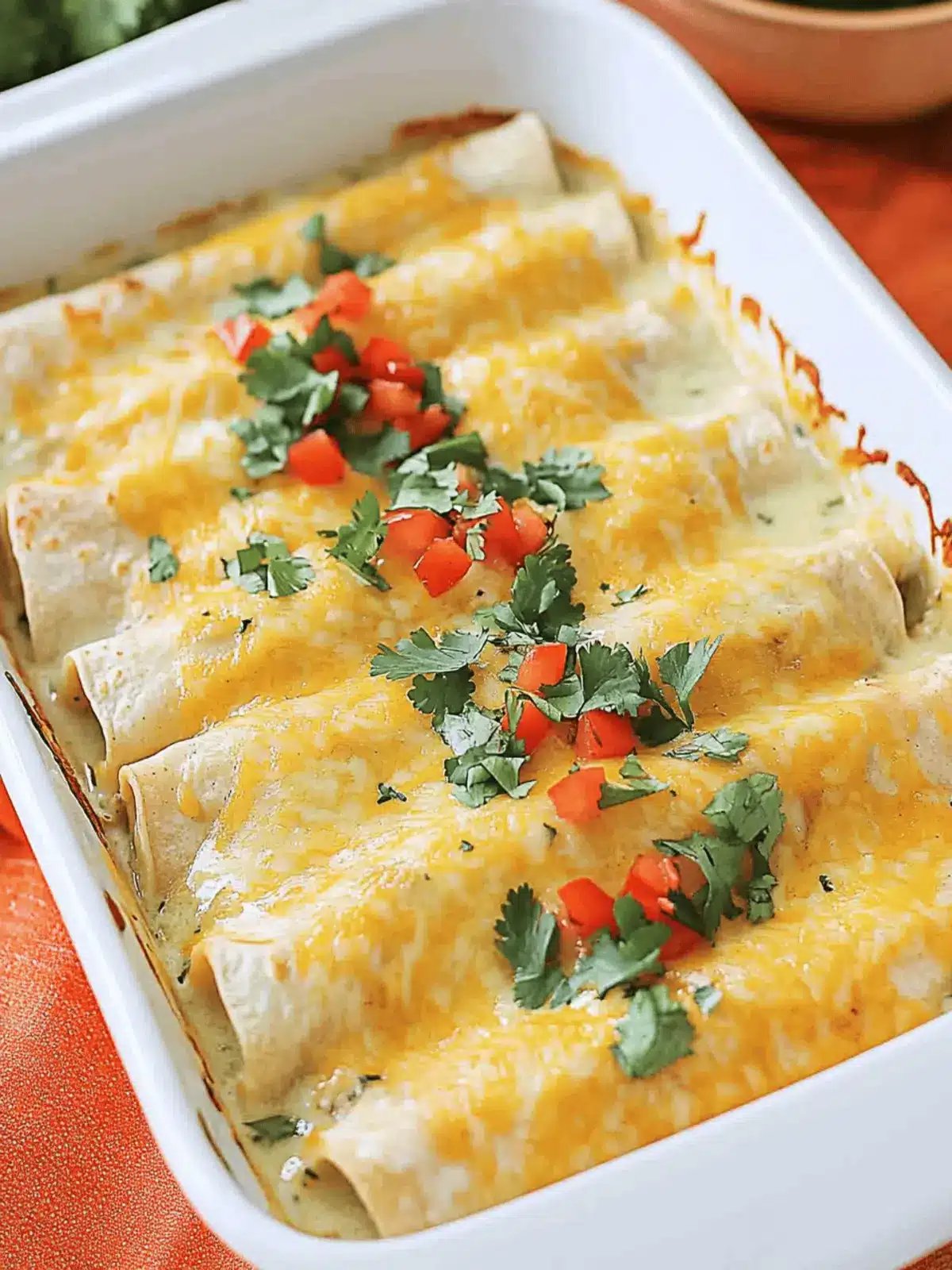 Irresistibly Creamy Chicken Enchiladas with Sour Cream Sauce 3 Chicken Enchiladas with Sour Cream Sauce