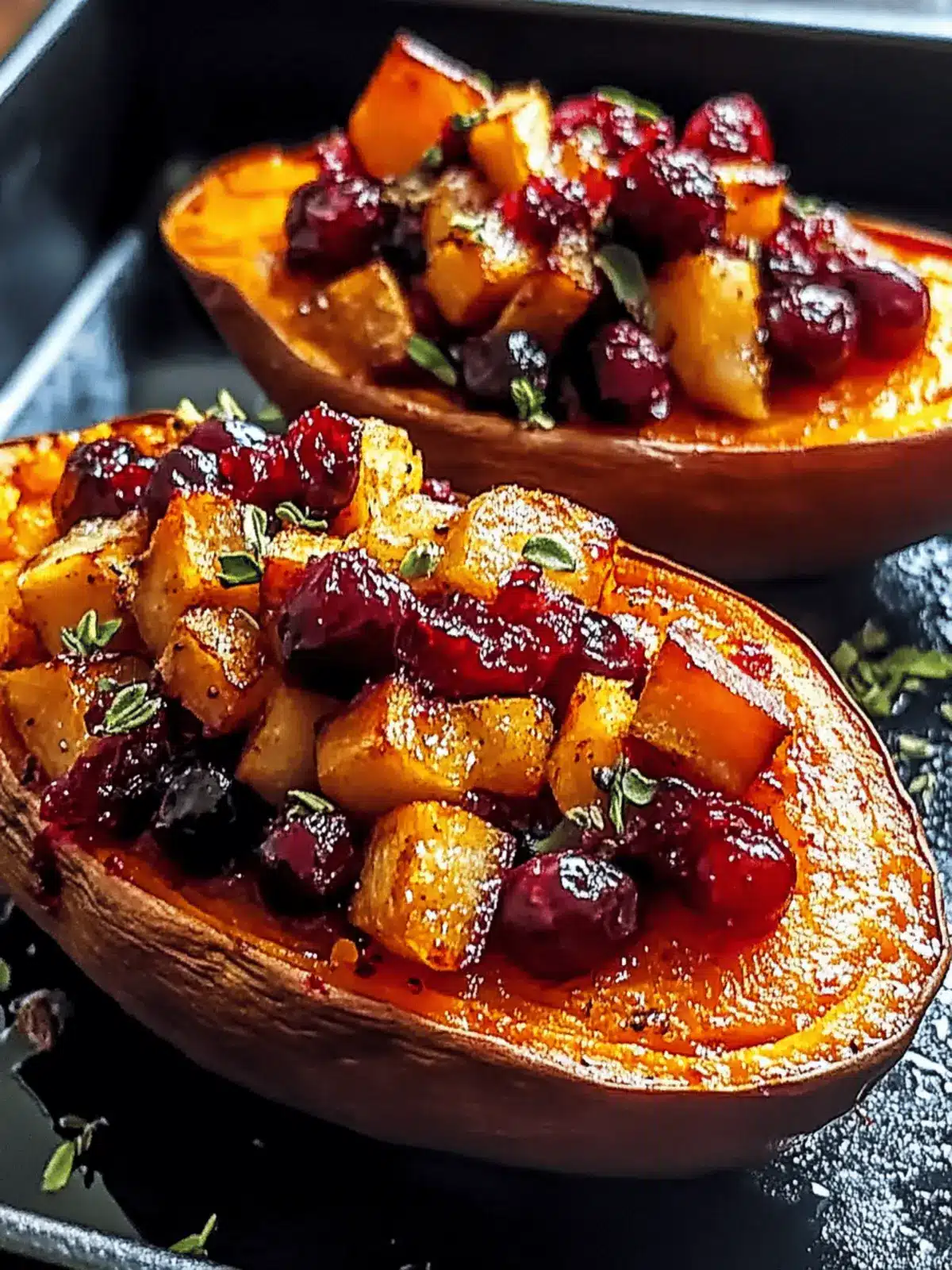 Cranberry Apple Twice-Baked Sweet Potatoes for Cozy Fall Feasts 2 Cranberry Apple Twice-Baked Sweet Potatoes