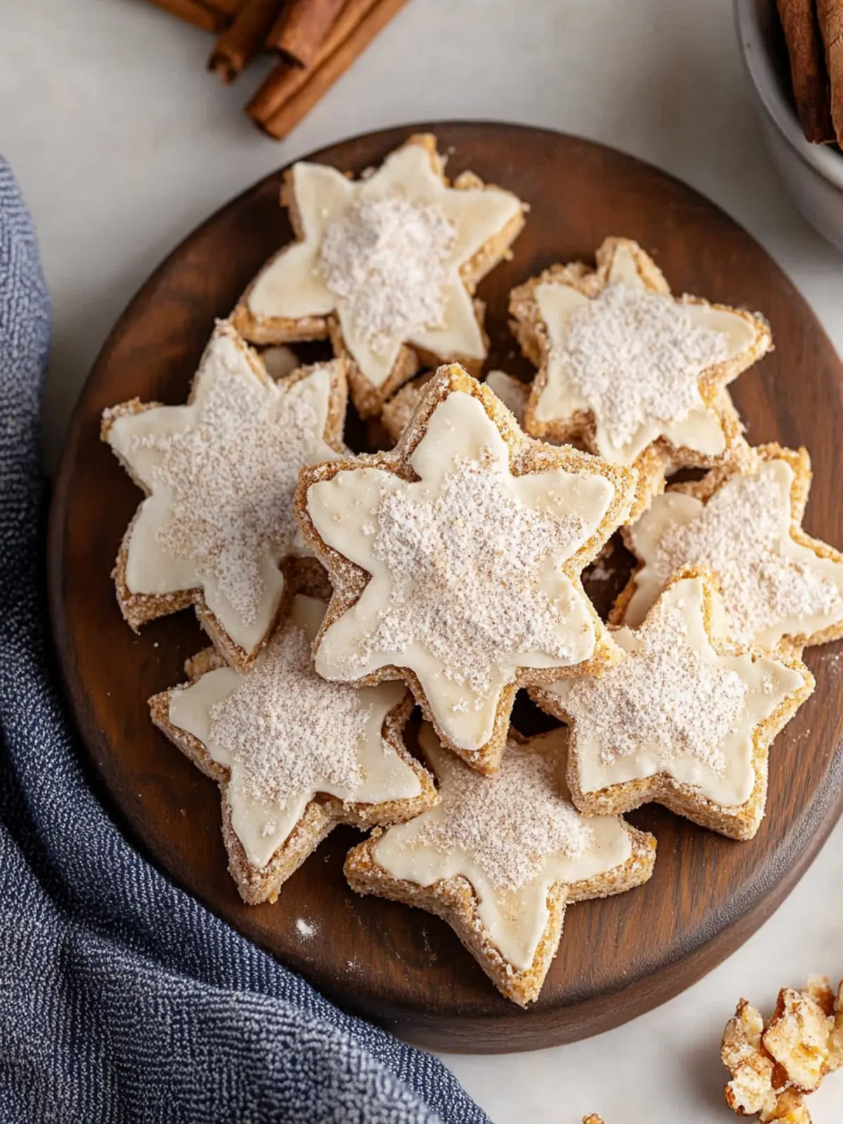 Delicious Zimtsterne: Easy Cinnamon Stars You ll Love 2 Zimtsterne (Cinnamon Stars)