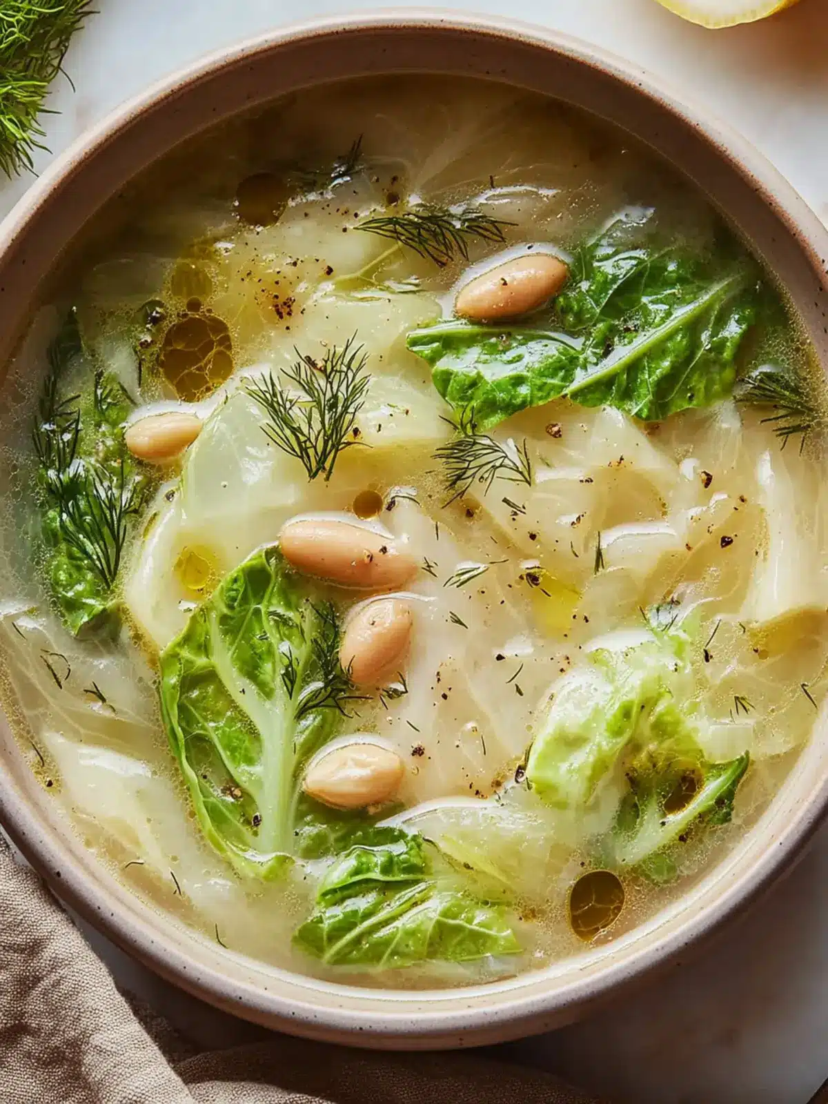 Lemon Dill Cabbage Soup: Your Cozy, Healthy Comfort Food Fix 2 Lemon Dill Cabbage Soup