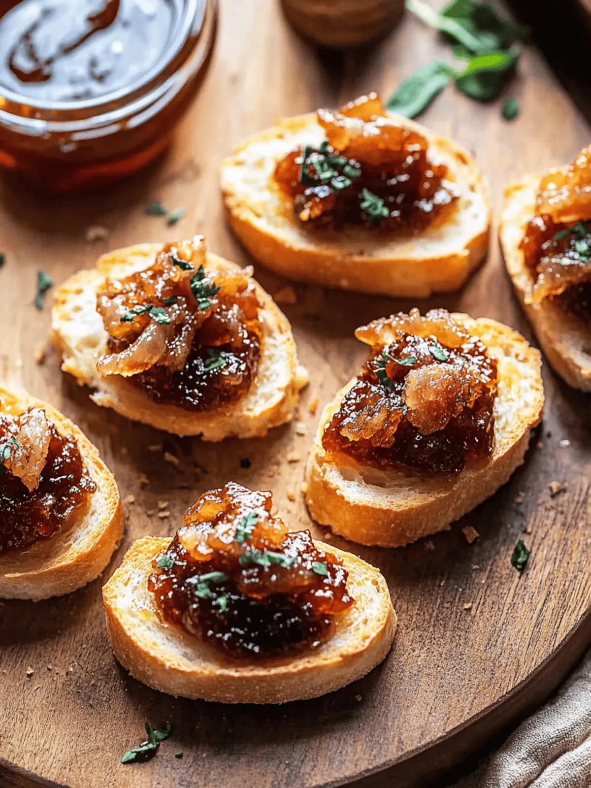 Bourbon Bacon Jam Crostini: A Savory Sweet Delight to Share 4 Bourbon Bacon Jam Crostini