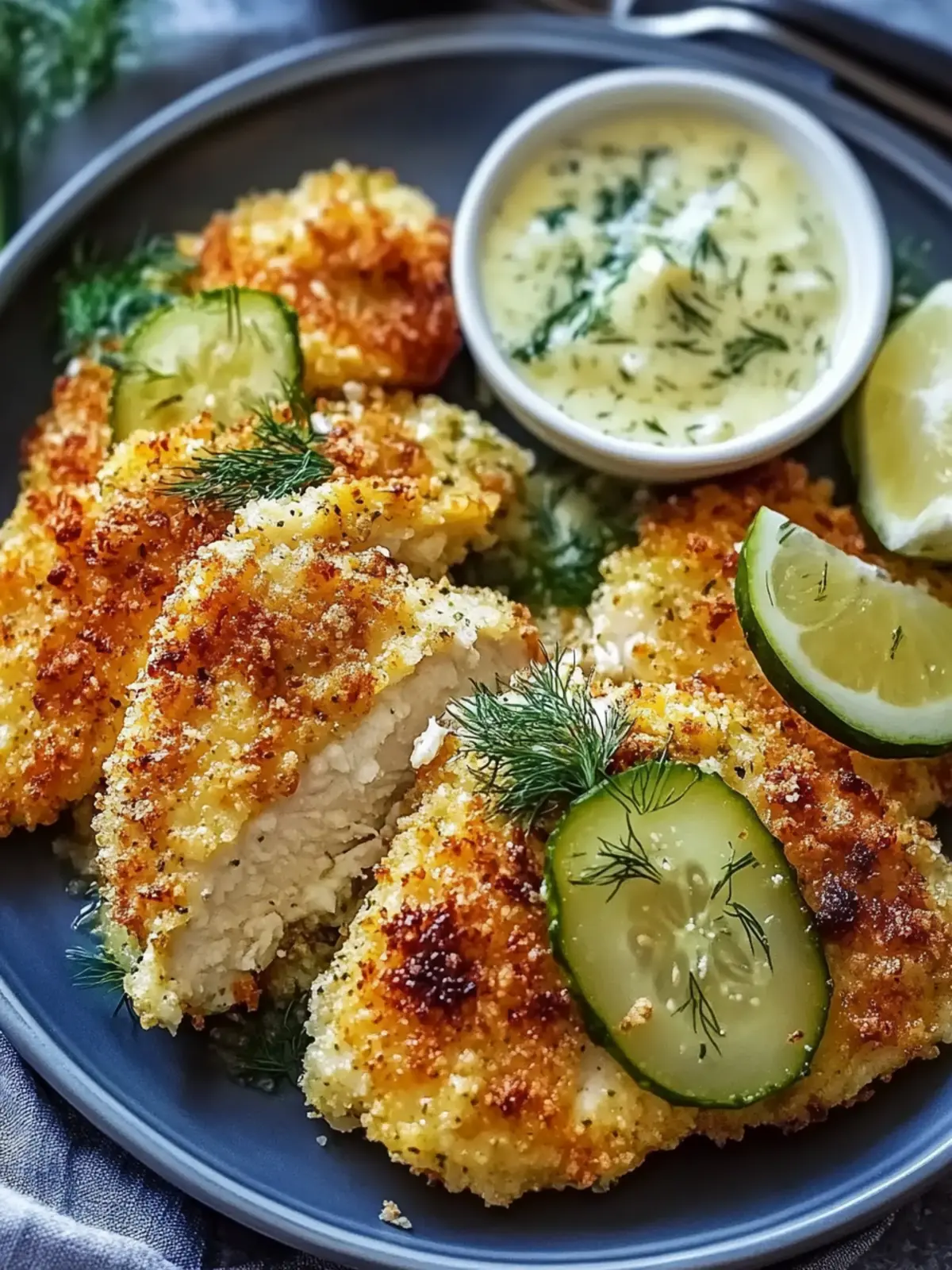 Crispy Dill Pickle Parmesan Chicken: A Game-Changer Dinner! 3 Crispy Dill Pickle Parmesan Chicken