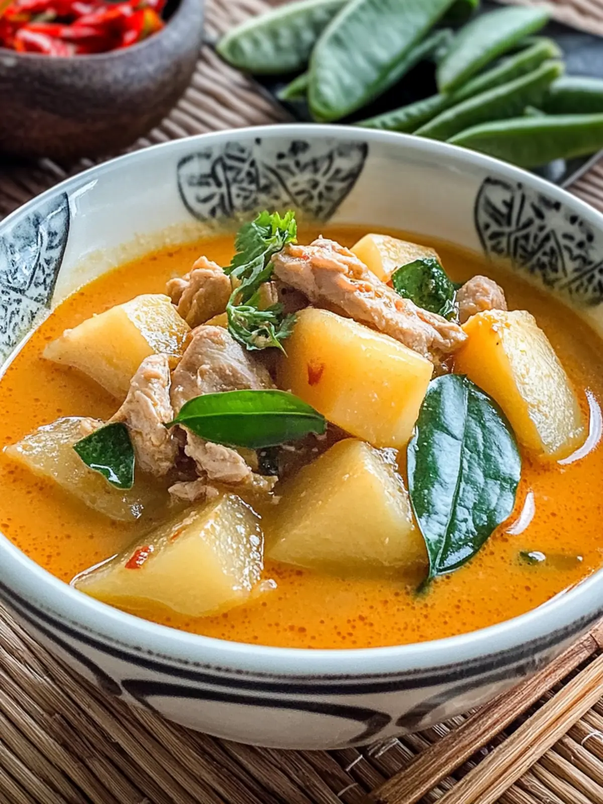 Thai Winter Melon Curry with Chicken Ready in 30 Minutes 4 Thai Winter Melon Curry (Ash Gourd)