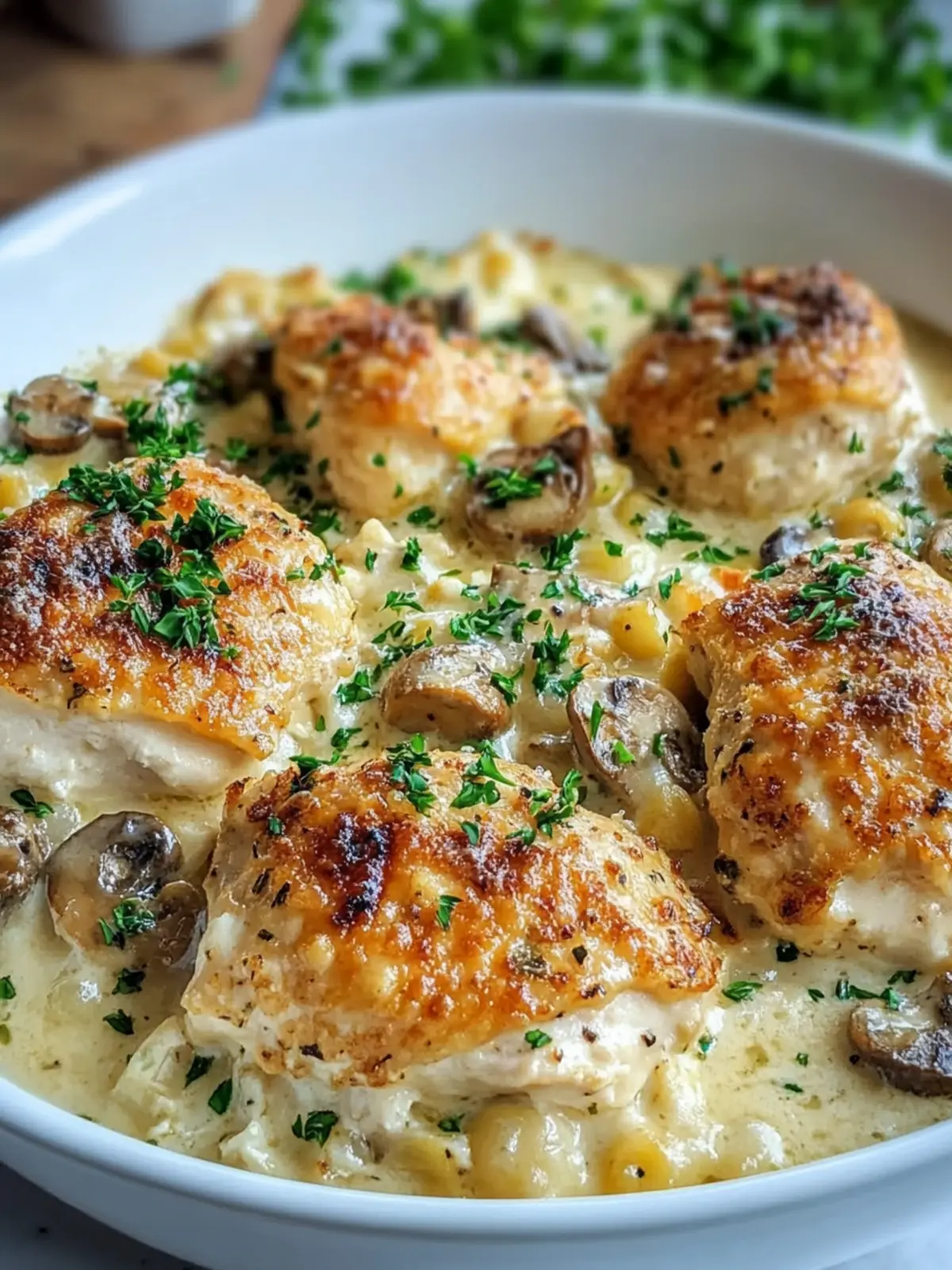 Creamy French-Style Chicken Casserole: Cozy Comfort Your Family Will Love 3 Creamy French-Style Chicken Casserole