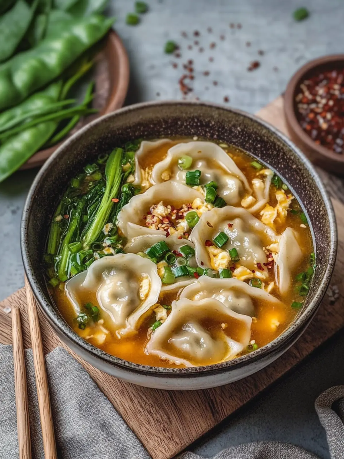 Quick Gyoza Soup Loaded with Veggies for Cozy Nights 4 Gyoza Soup