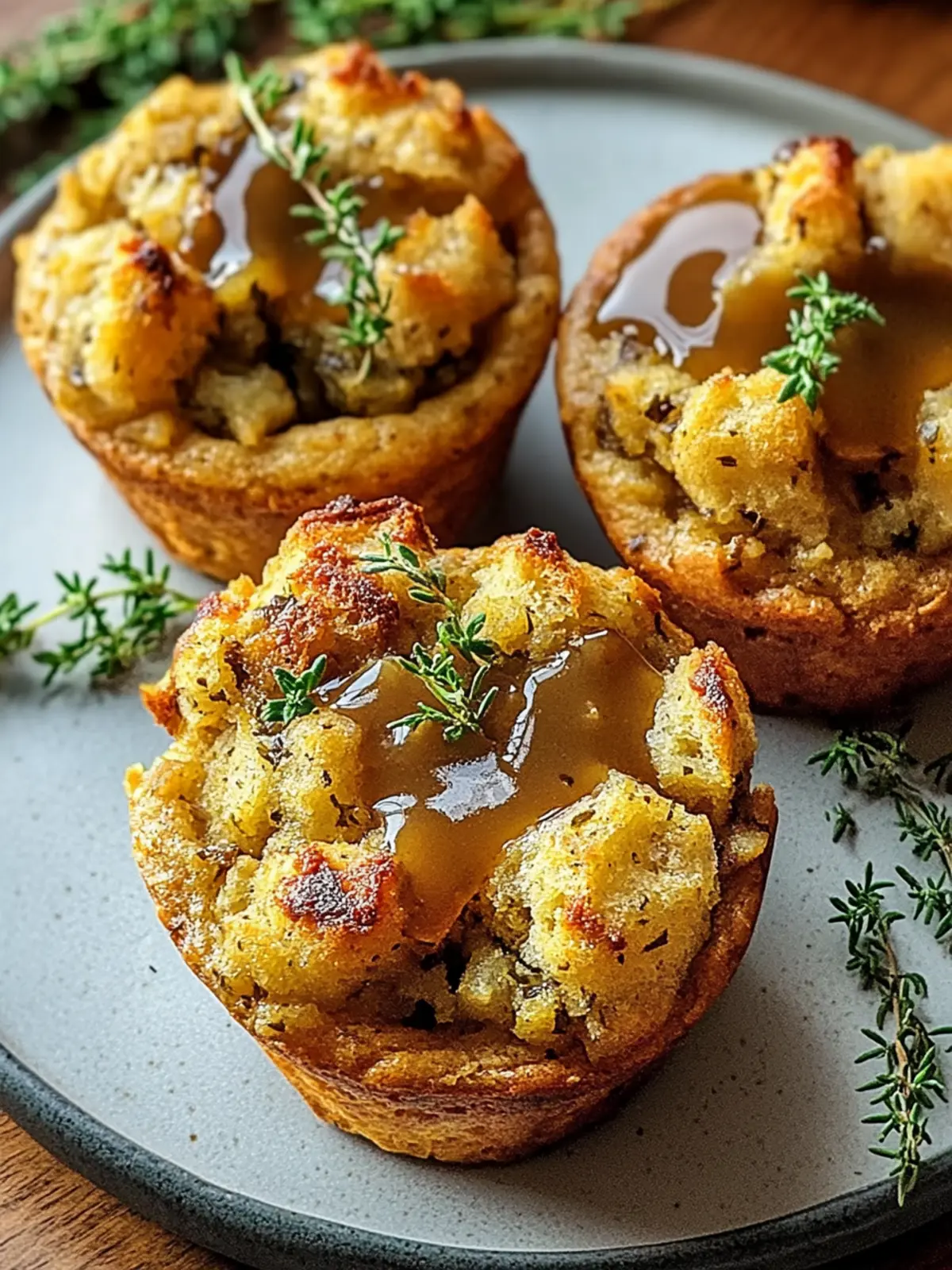 Gravy-Stuffed Stuffing Muffins: Your Ultimate Cozy Comfort Food 4 Gravy-Stuffed Stuffing Muffins