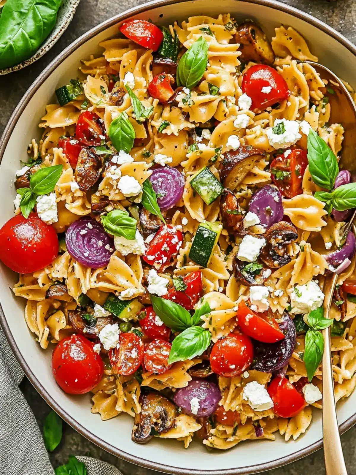 Greek Roasted Vegetable Pasta Salad for Flavor-Packed Meals 4 Greek Roasted Vegetable Pasta Salad