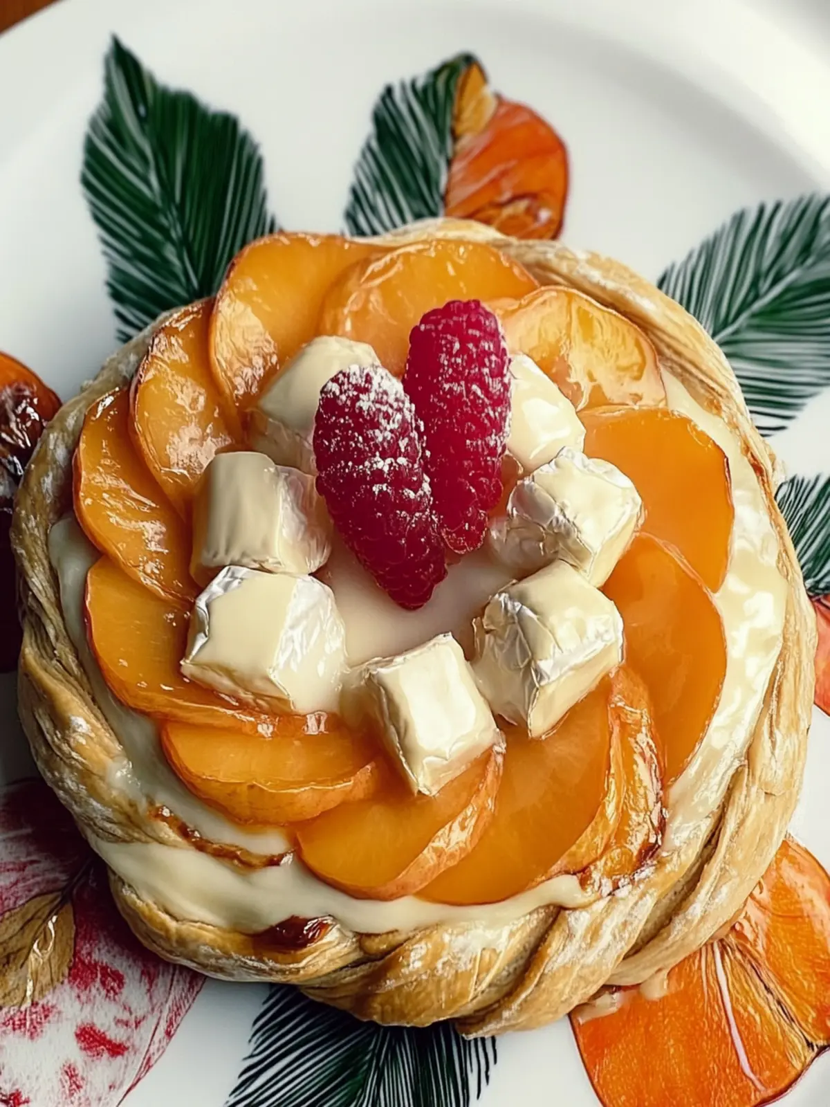 Persimmon Baked Brie Wreath: Your Stunning Holiday Appetizer 4 Persimmon Baked Brie Wreath