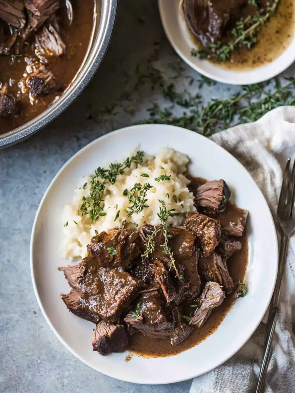 Instant Pot Pot Roast with Cocoa Chipotle Gravy Bliss 3 Instant Pot Pot Roast With Cocoa Chipotle Gravy