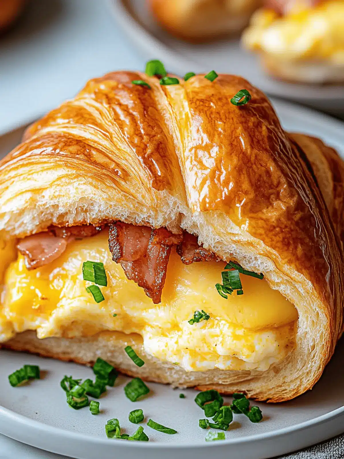 Delicious Croissant Breakfast Sandwiches to Transform Mornings 3 Croissant Breakfast Sandwiches
