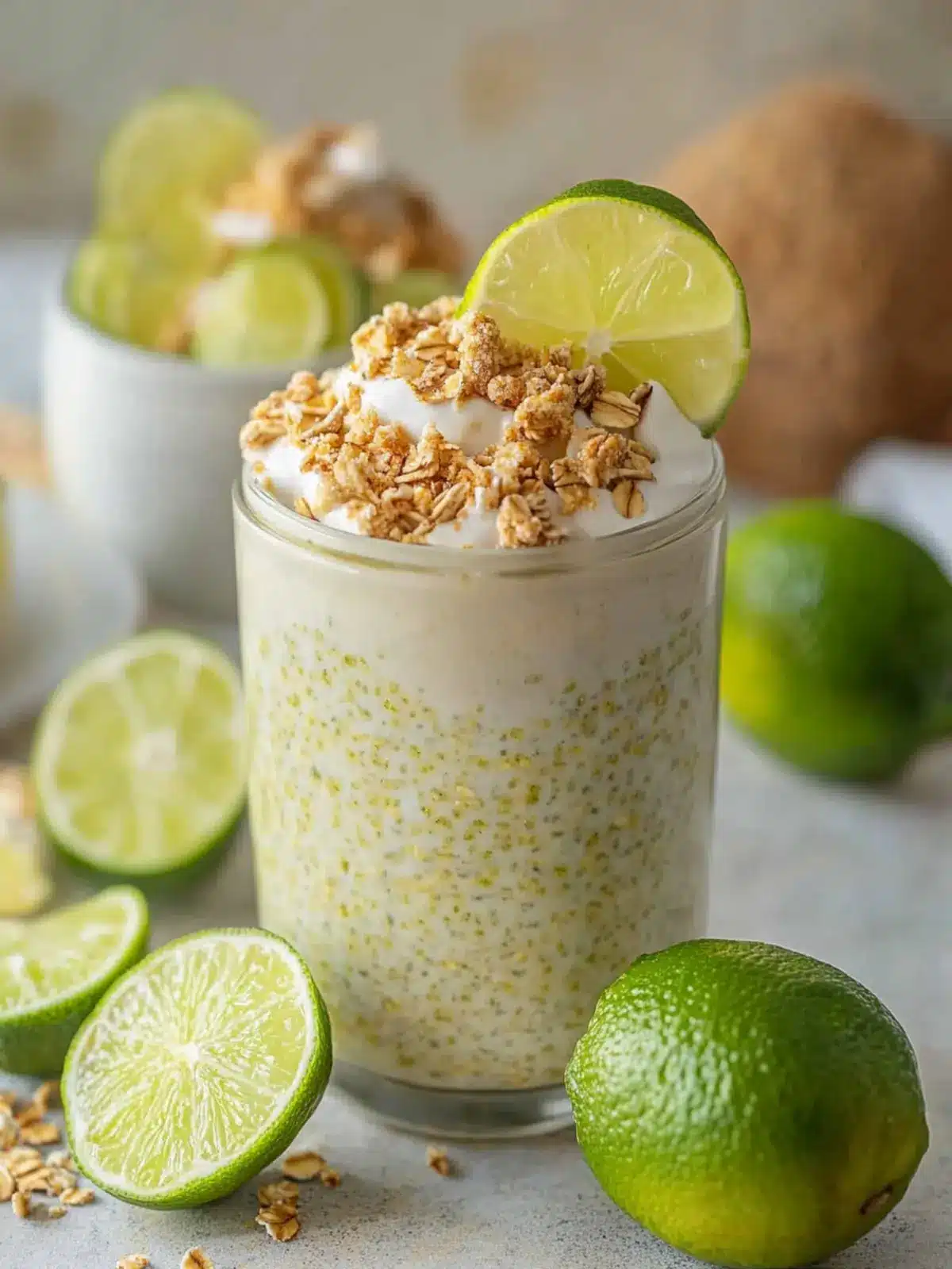 Zesty Key Lime Pie Overnight Oats for a Bright Morning Boost 4 Zesty Key Lime Pie Overnight Oats