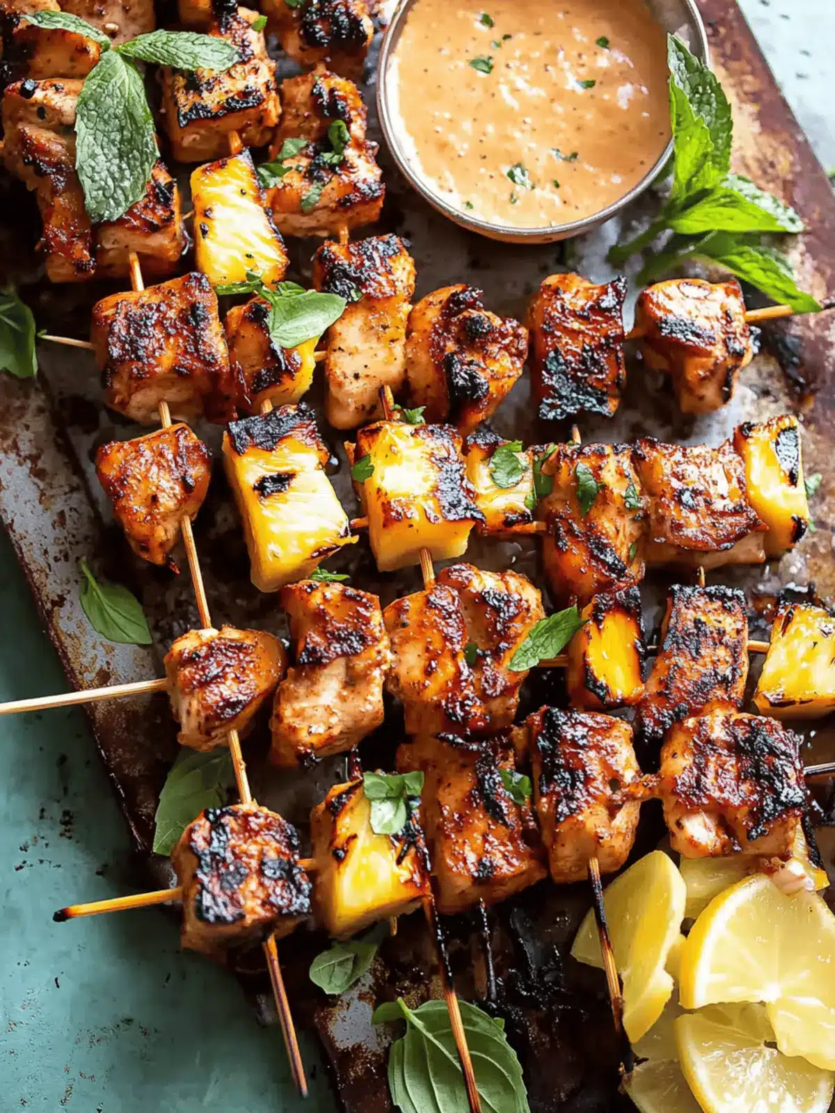 Savor Summer with Chipotle Pineapple Bang Bang Chicken Skewers 2 Chipotle Pineapple Bang Bang Chicken Skewers