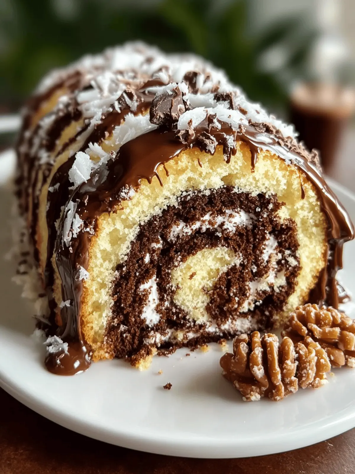Amazing German Chocolate Cake Roll That Will Wow Your Guests 3 Amazing German Chocolate Cake Roll