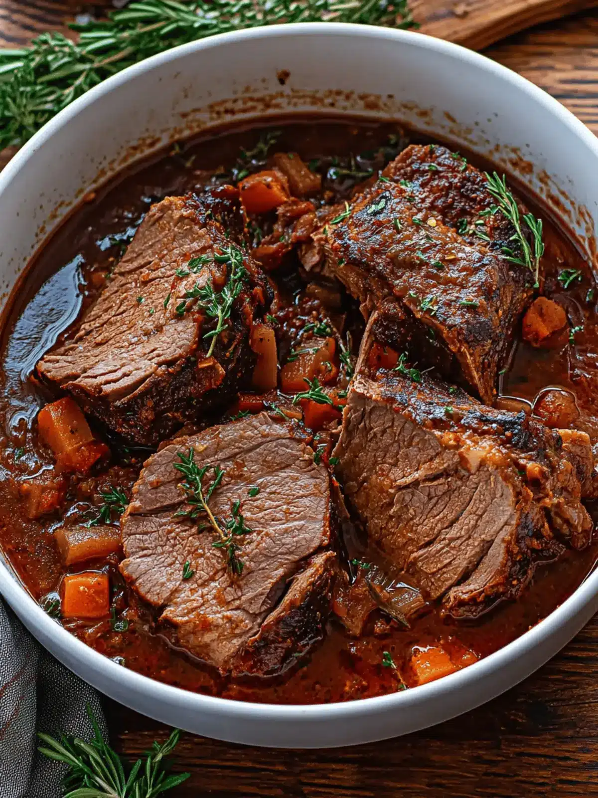 Tender Italian Pot Roast Stracotto Made Simply at Home 4 Italian Pot Roast (Stracotto)