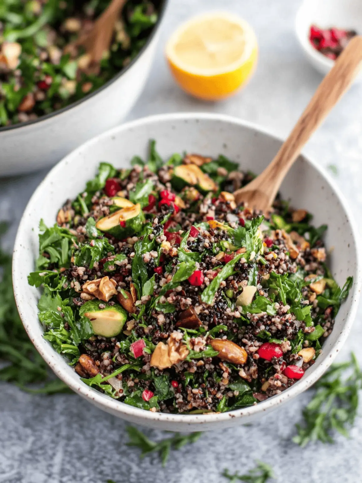 Festive Vegan Christmas Salad with Pomegranate Delight 4 Vegan Christmas Salad