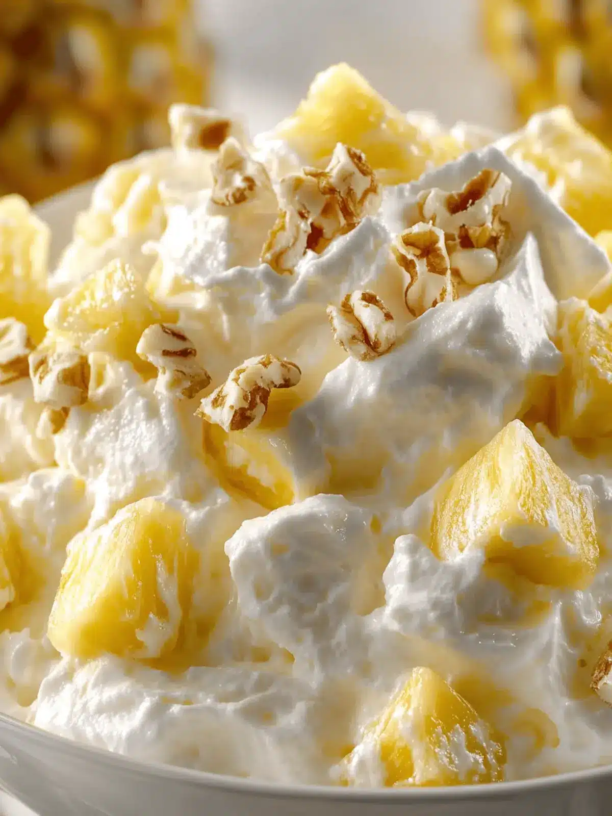 Delightful Creamy Cool Whip Pineapple Fluff Recipe to Savor 4 Creamy Cool Whip Pineapple Fluff Recipe