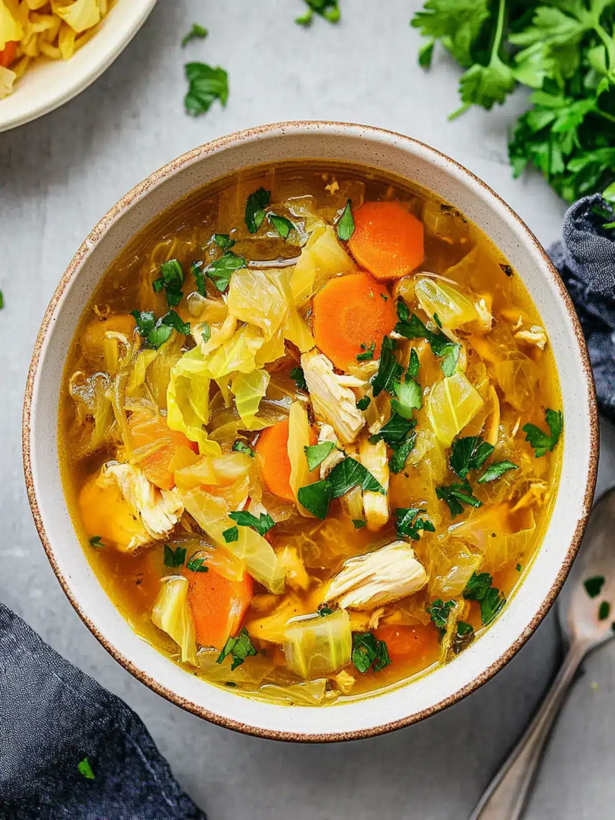 Soul-Warming Cabbage & Chicken Soup You ll Crave Daily 4 Cabbage & Chicken Soup