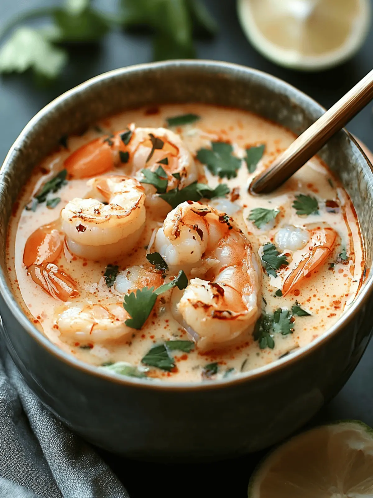 Delicious Thai Coconut Shrimp Soup: Quick & Customizable Delight 4 Thai Coconut Shrimp Soup