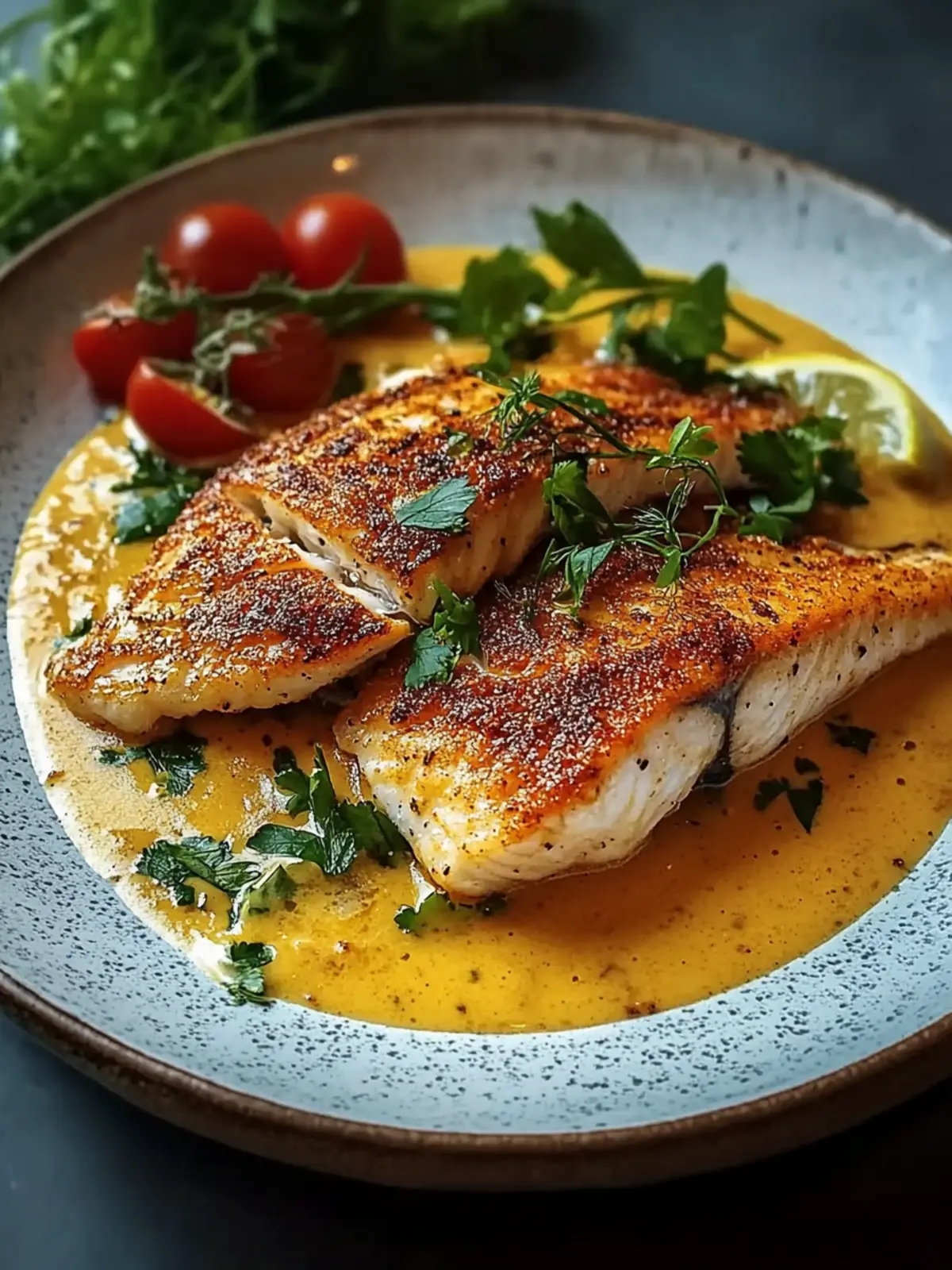 Irresistible Red Snapper with Creamy Creole Sauce in 40 Min 4 Red Snapper with Creamy Creole Sauce