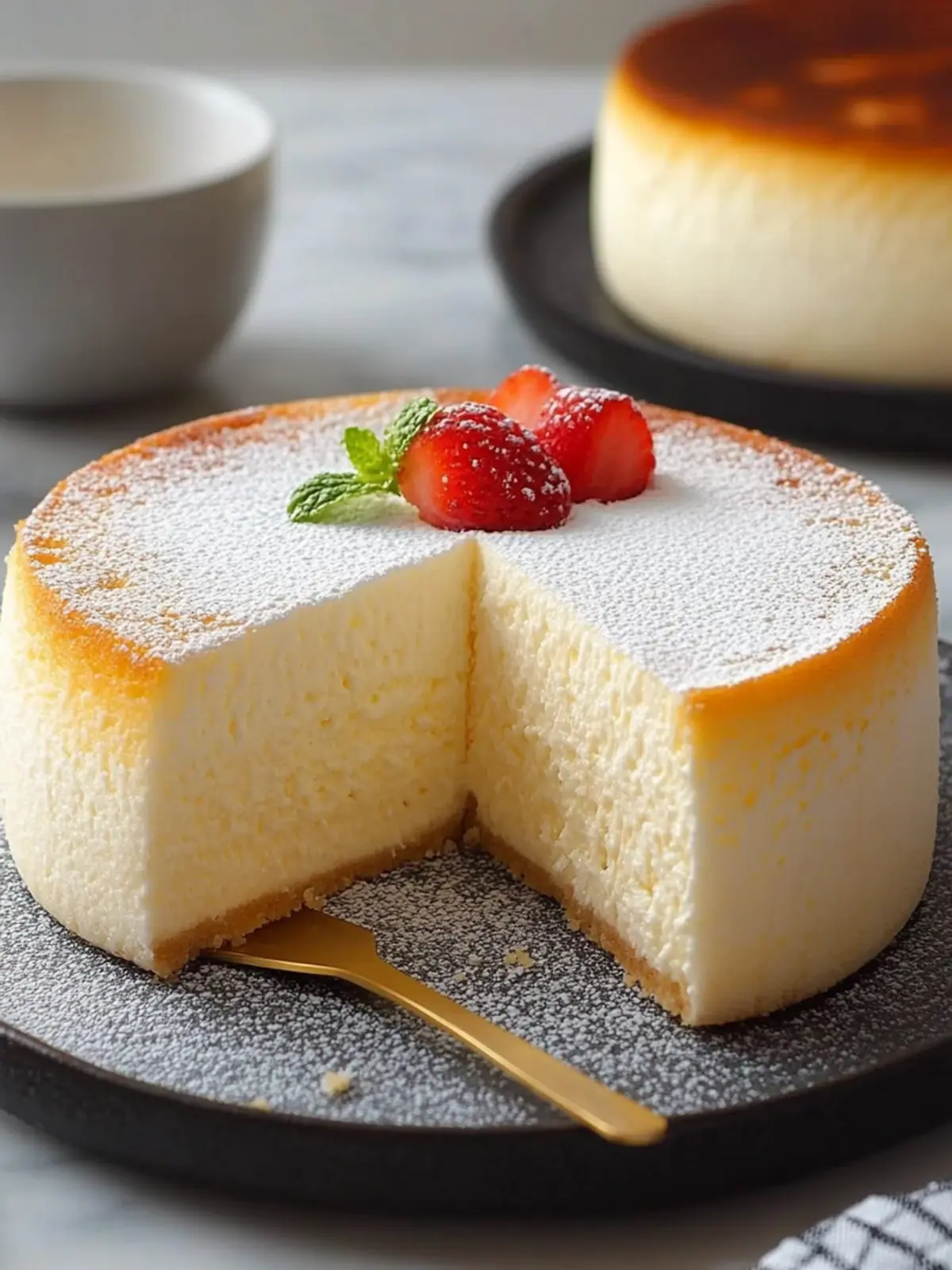 Fluffy Japanese Cotton Cheesecake That Melts in Your Mouth 3 Japanese Cotton Cheesecake