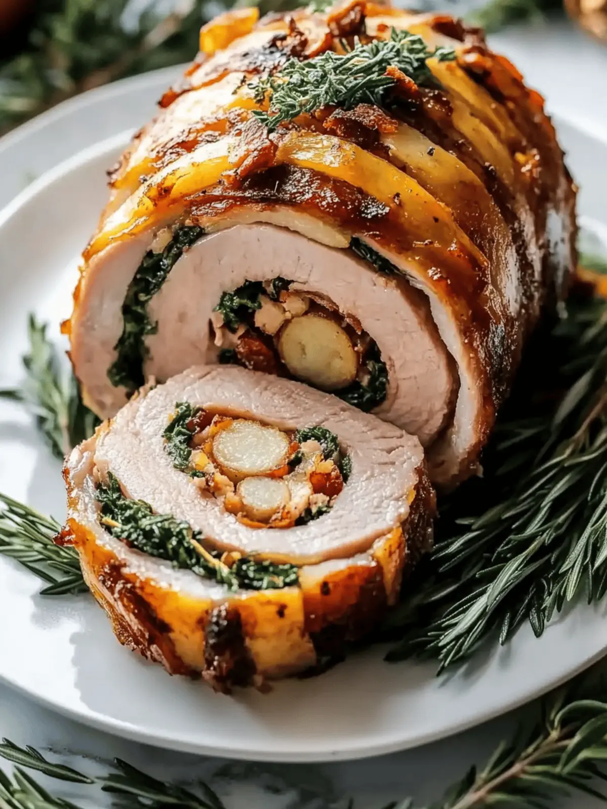 Decadent Christmas Stuffed Pork Roast Recipe for Holiday Cheers 4 Christmas Stuffed Pork Roast