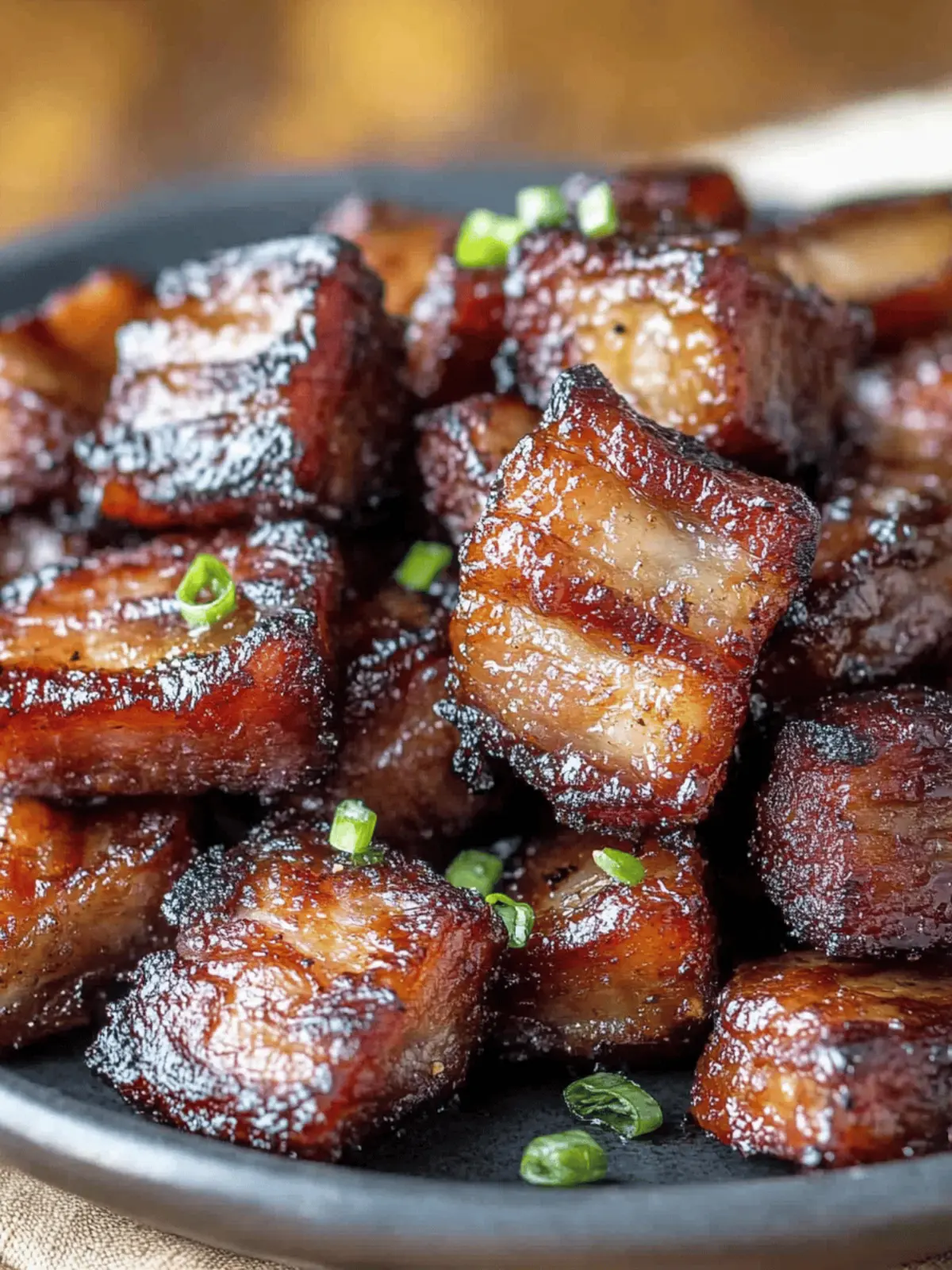 Crispy Air Fryer Pork Belly Bites for Game Day Delights 3 Air Fryer Pork Belly Bites