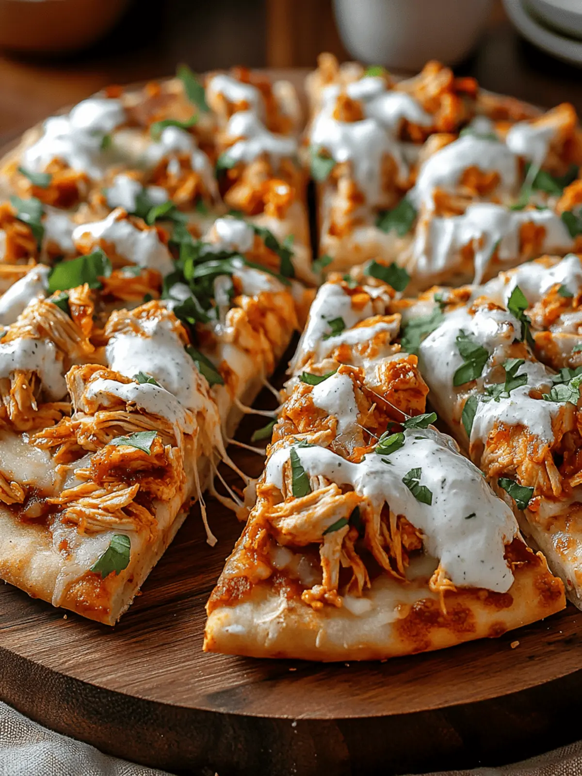 High-Protein Buffalo Chicken Pizza That's a Game Changer 2 High-Protein Buffalo Chicken Pizza