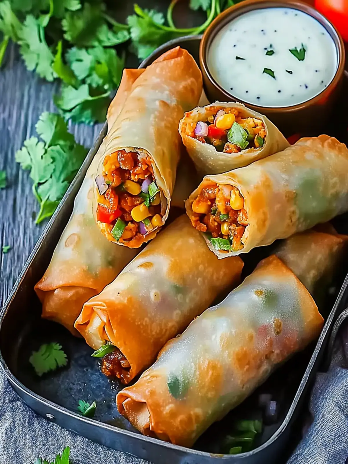 Crispy Southwest Egg Rolls You'll Love in 20 Minutes 3 Crispy Southwest Egg Rolls