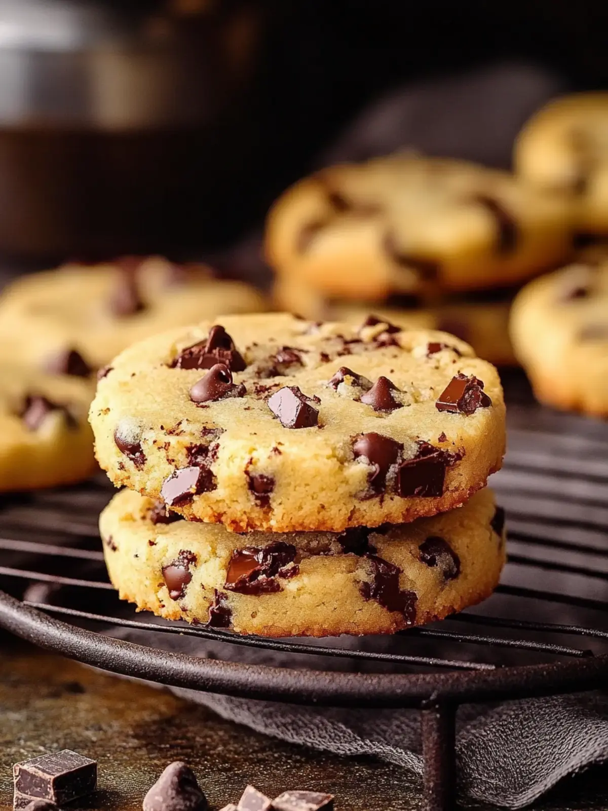 Buttery Chocolate Chip and Toffee Shortbread Cookies That Wow 4 Buttery Chocolate Chip And Toffee Shortbread Cookies