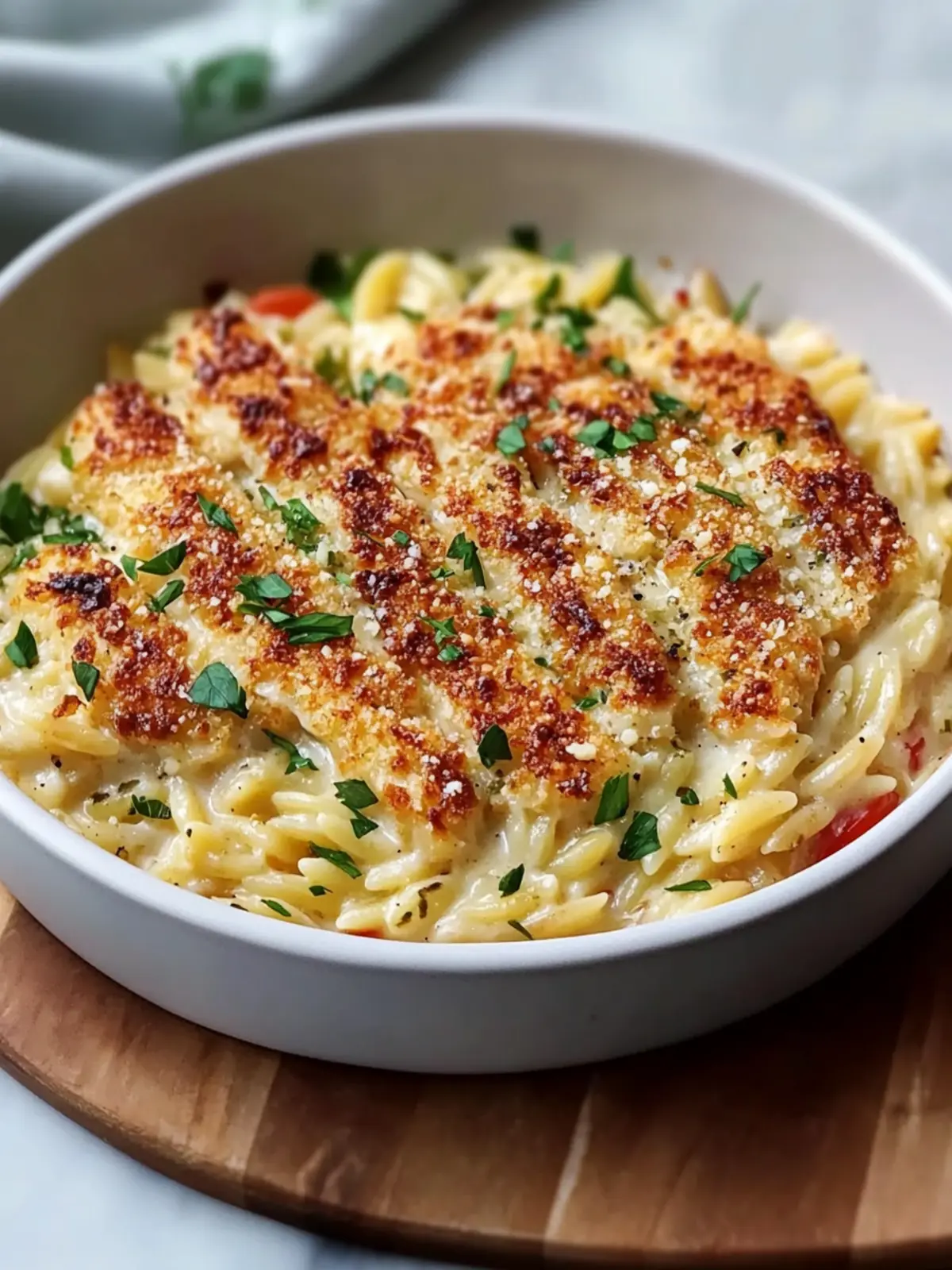 Boursin Orzo Bake: The Ultimate Creamy Comfort Meal 4 Boursin Orzo Bake