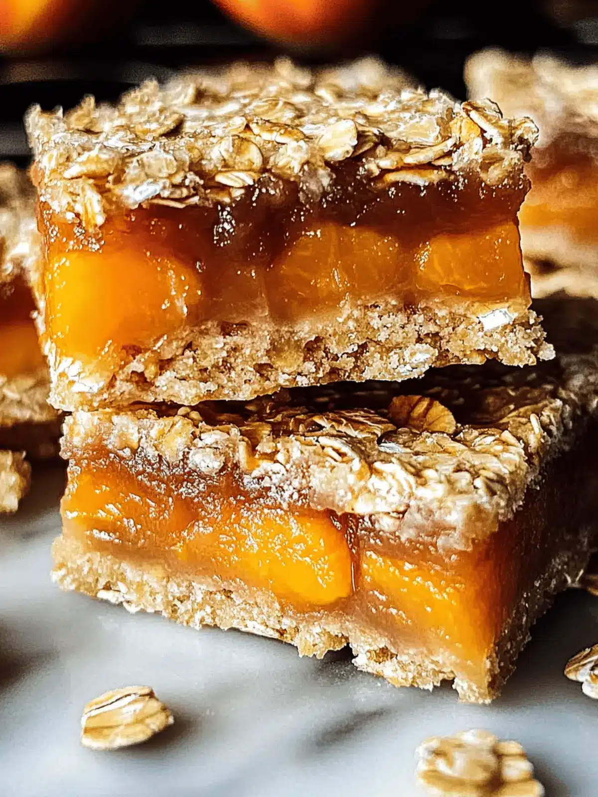 Sweet Apricot Oatmeal Bars You ll Love for Snacks & Treats 2 Apricot Oatmeal Bars