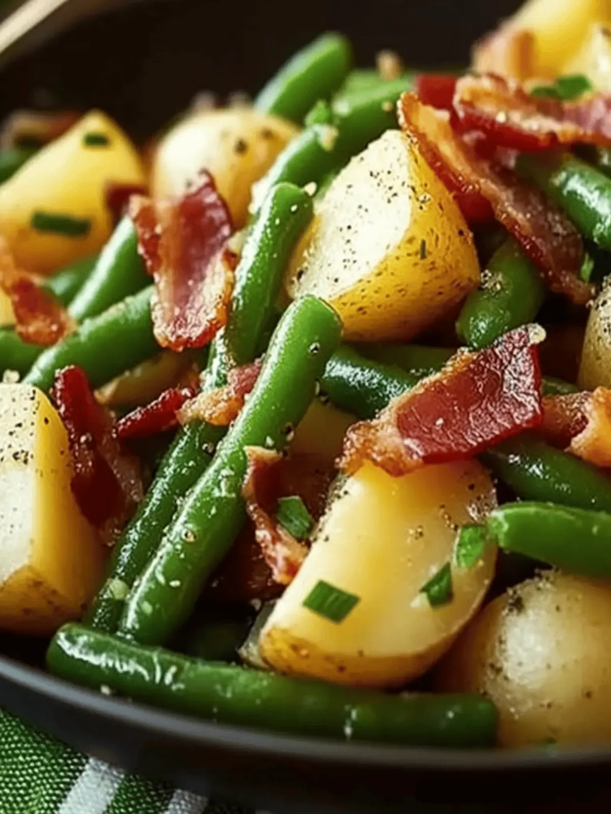 Country Ranch Green Beans and Potatoes with Bacon Magic 2 Country Ranch Green Beans and Potatoes with Bacon
