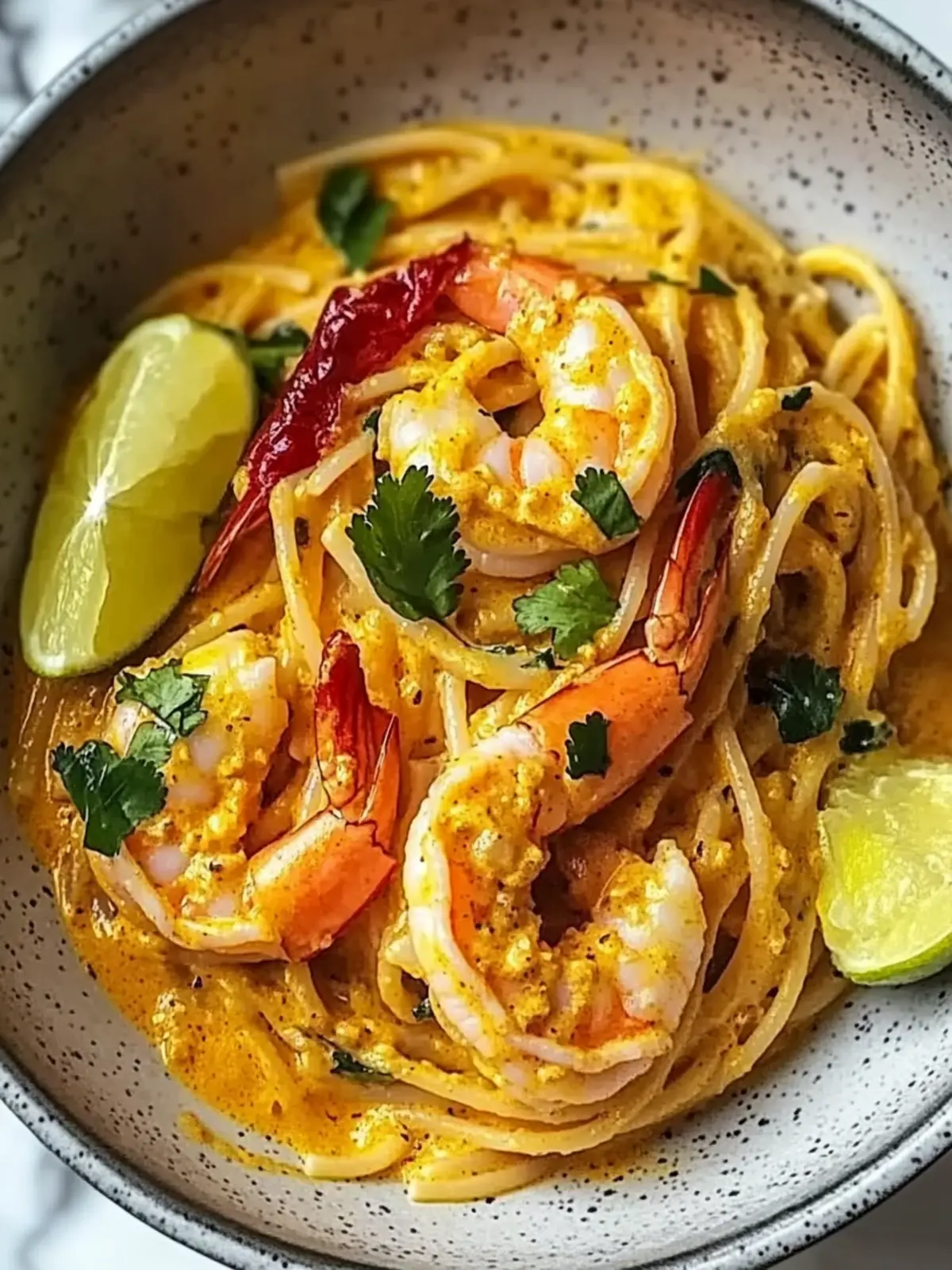 Coconut Curry Prawn Pasta: A Creamy 30-Minute Delight 2 Coconut Curry Prawn Pasta