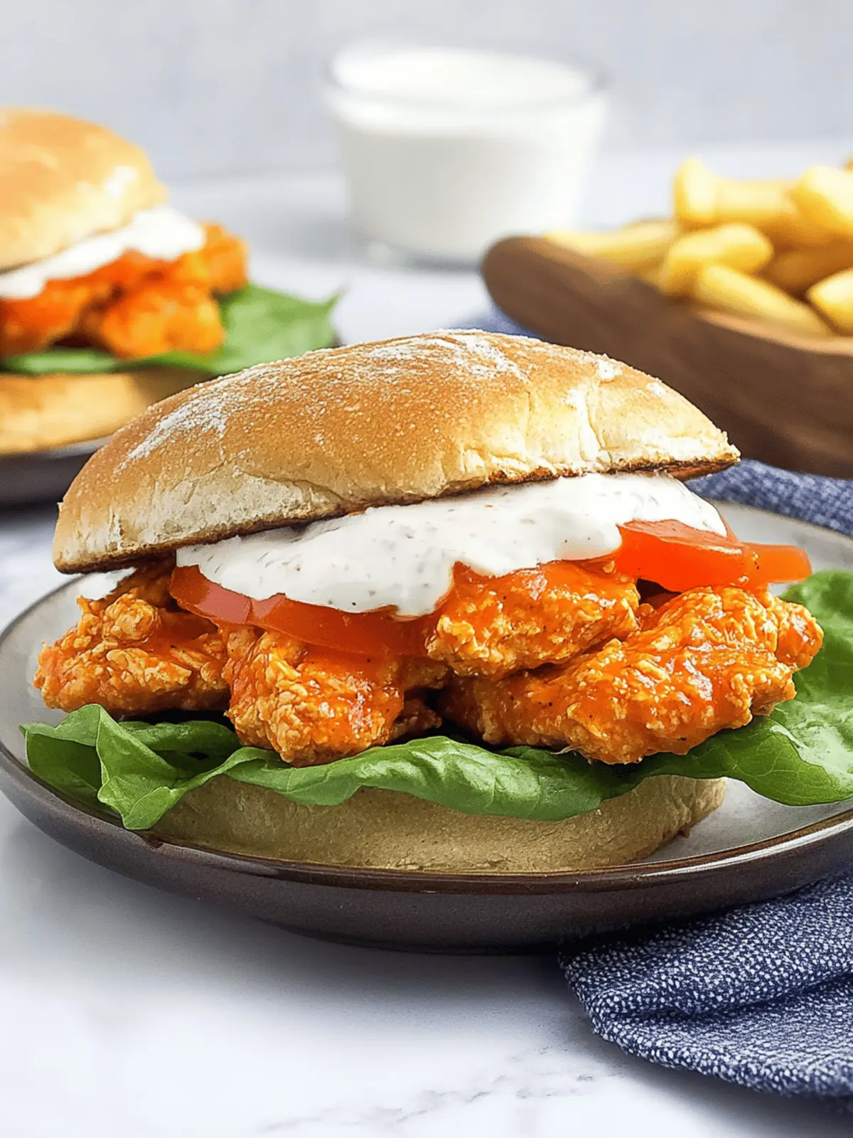 Spicy Buffalo Chicken Sandwiches That Wow Every Crowd 3 Buffalo Chicken Sandwiches