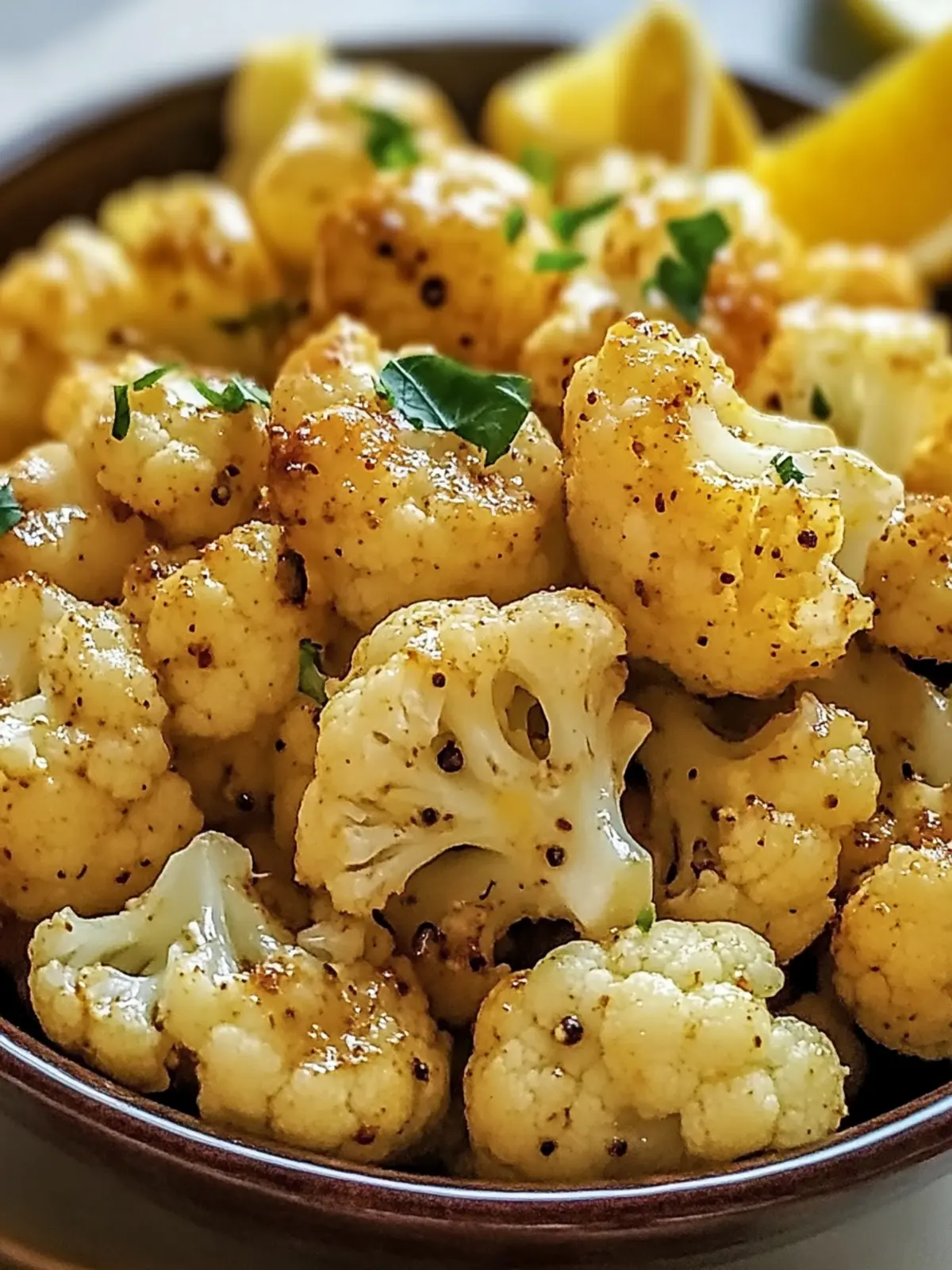 Crispy Vegan Lemon Pepper Cauliflower for Impressive Dinners 2 Vegan Lemon Pepper Cauliflower