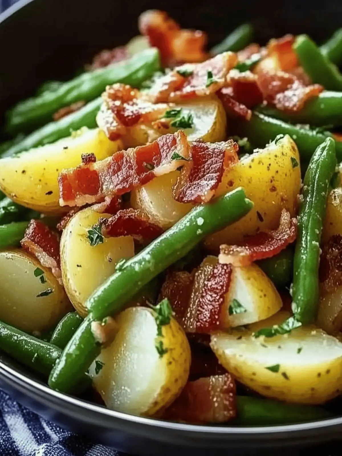 Country Ranch Green Beans and Potatoes with Bacon Magic 4 Country Ranch Green Beans and Potatoes with Bacon