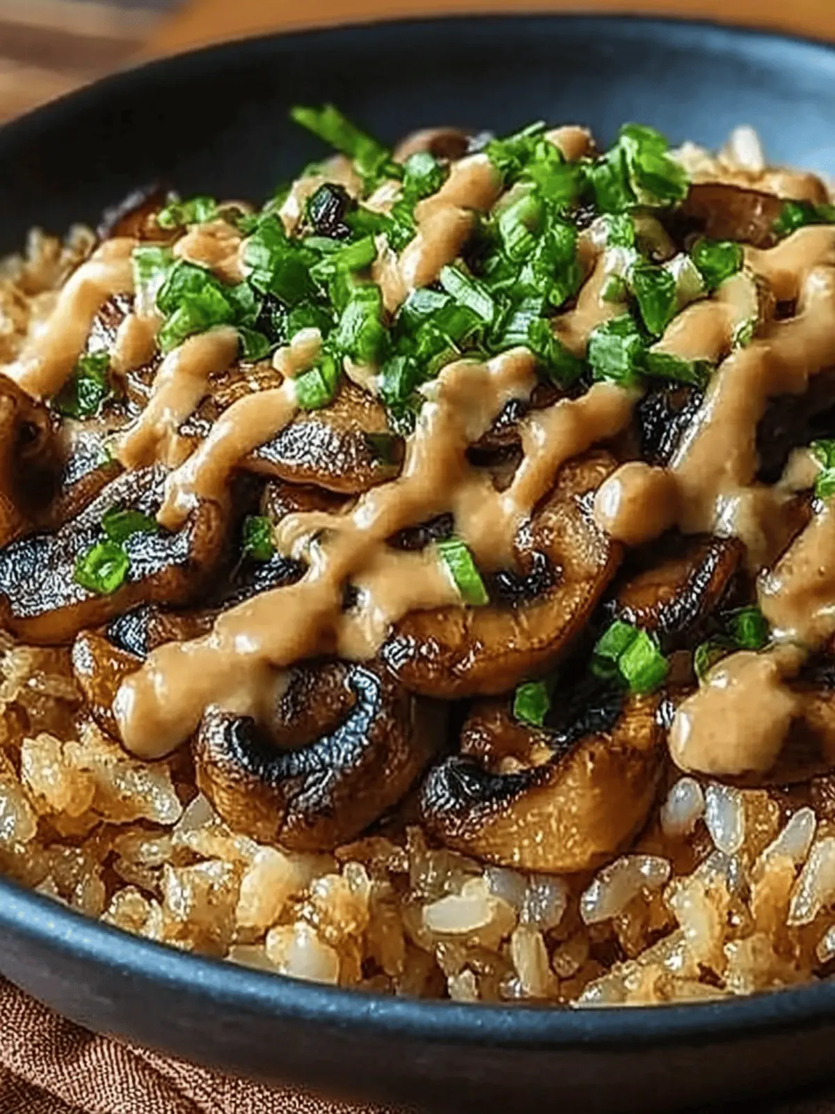 Miso Mushroom Crispy Rice: Easy Umami Bliss at Home 3 Miso Mushroom Crispy Rice