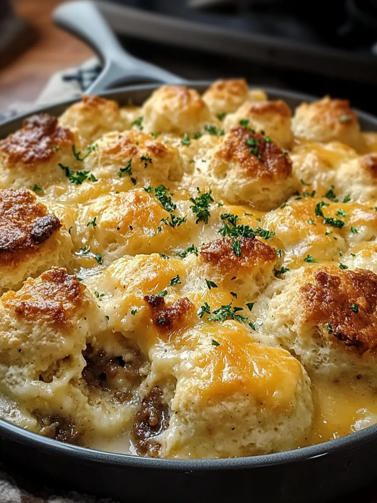Savory Hashbrown Gravy Biscuit Bake for Cozy Family Mornings 4 Hashbrown Gravy Biscuit Bake