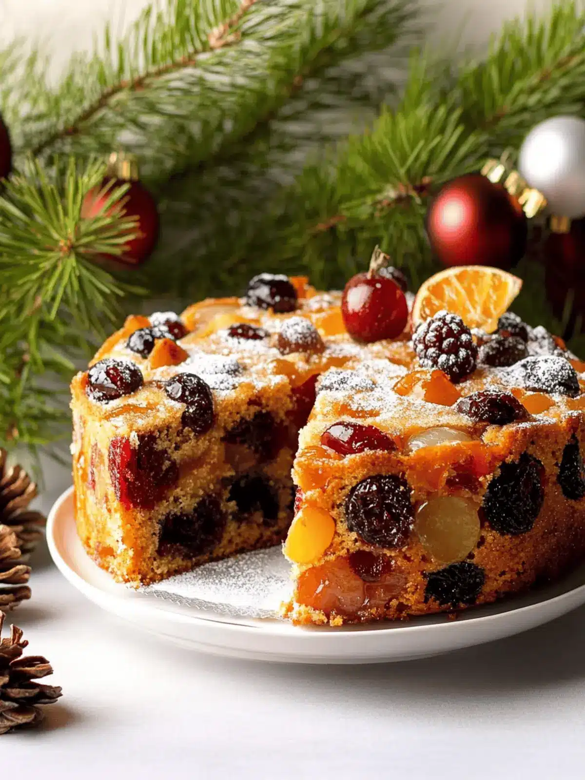 Boozy Fruit Cake: Festive Delight with a Tipsy Twist! 2 Boozy Fruit Cake: The Ultimate Holiday Dessert with a Spiked Twist