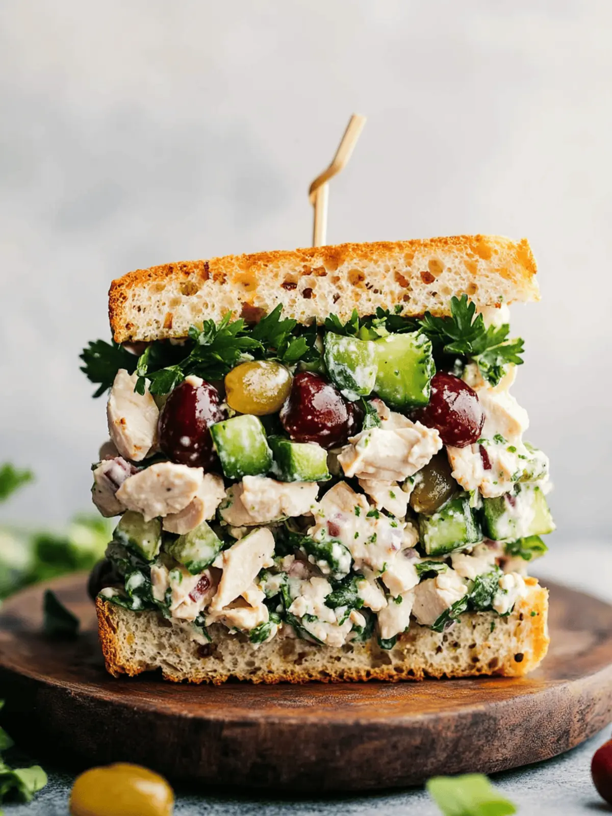 Healthy Chicken Salad with Greek Yogurt for Guilt-Free Lunch 4 Healthy Chicken Salad