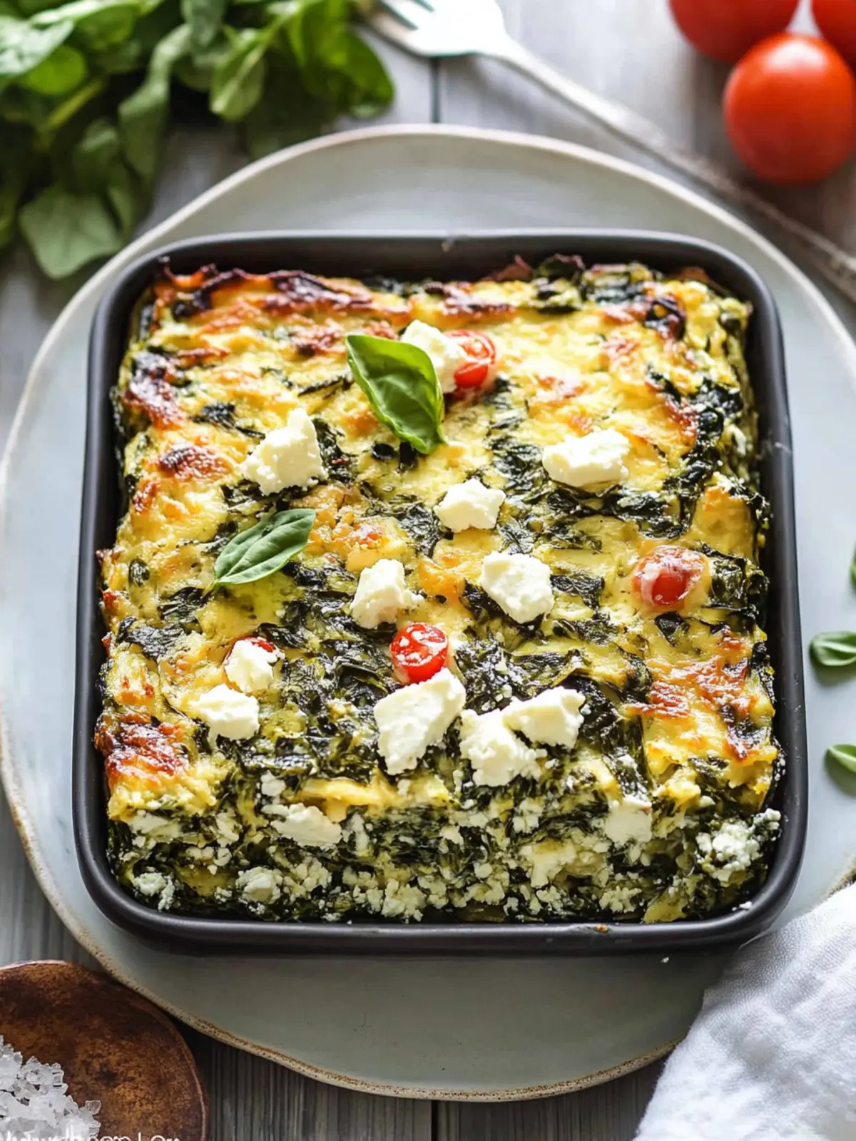 Delicious Feta and Spinach Casserole for Cozy Nights 4 Feta and Spinach Casserole