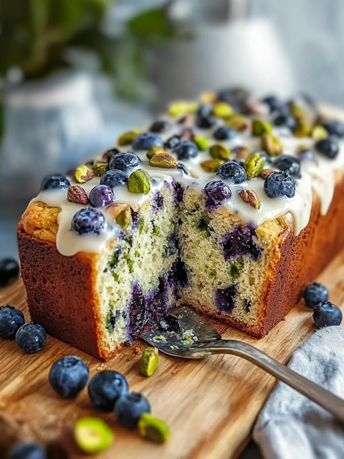 Wild Herb Pistachio Blueberry Bread Recipe for Joyful Mornings 3 Wild Herb Pistachio Blueberry Bread Recipe