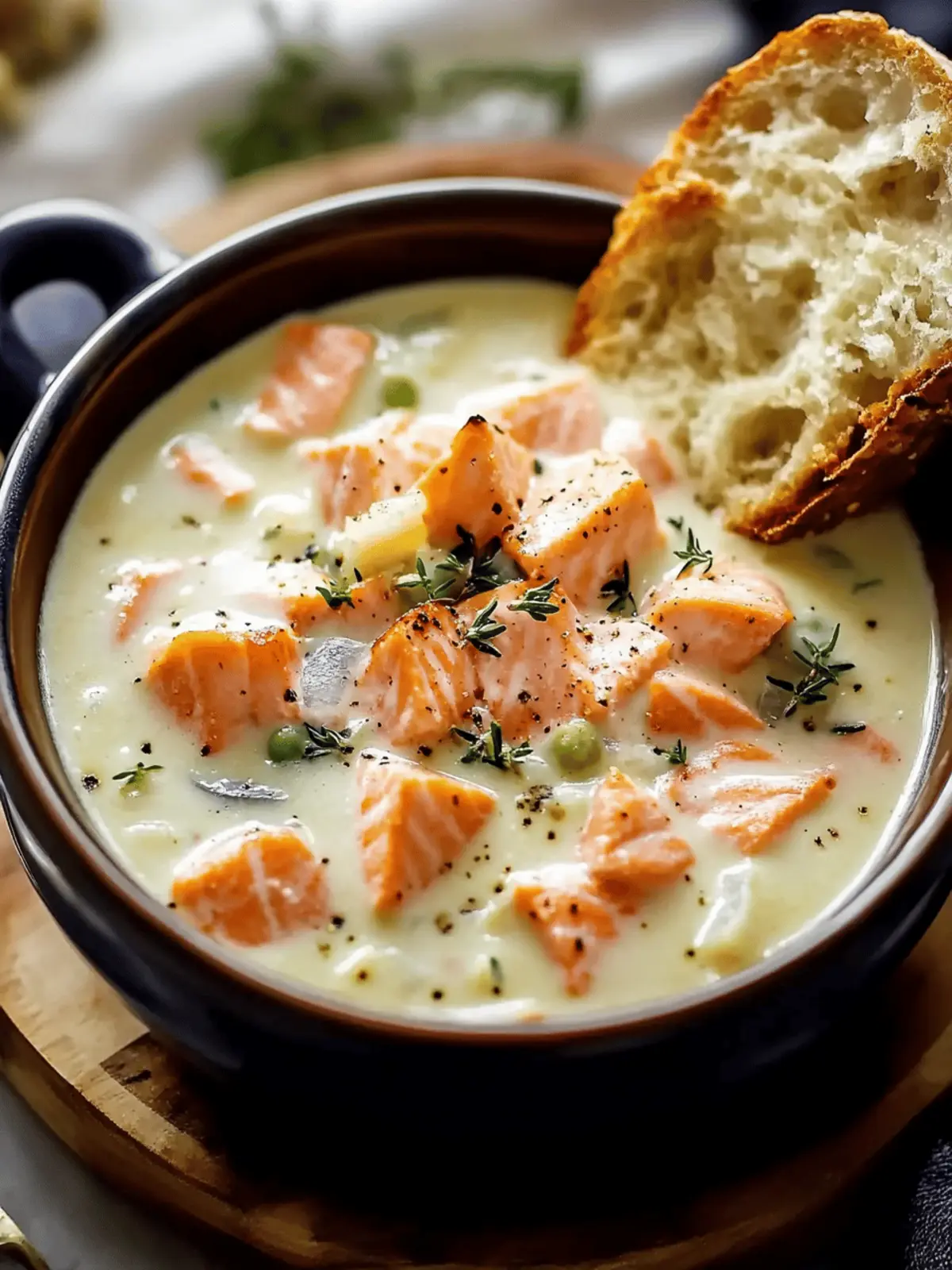 Creamy Salmon Chowder for Cozy Nights and Warm Smiles 3 Creamy Salmon Chowder