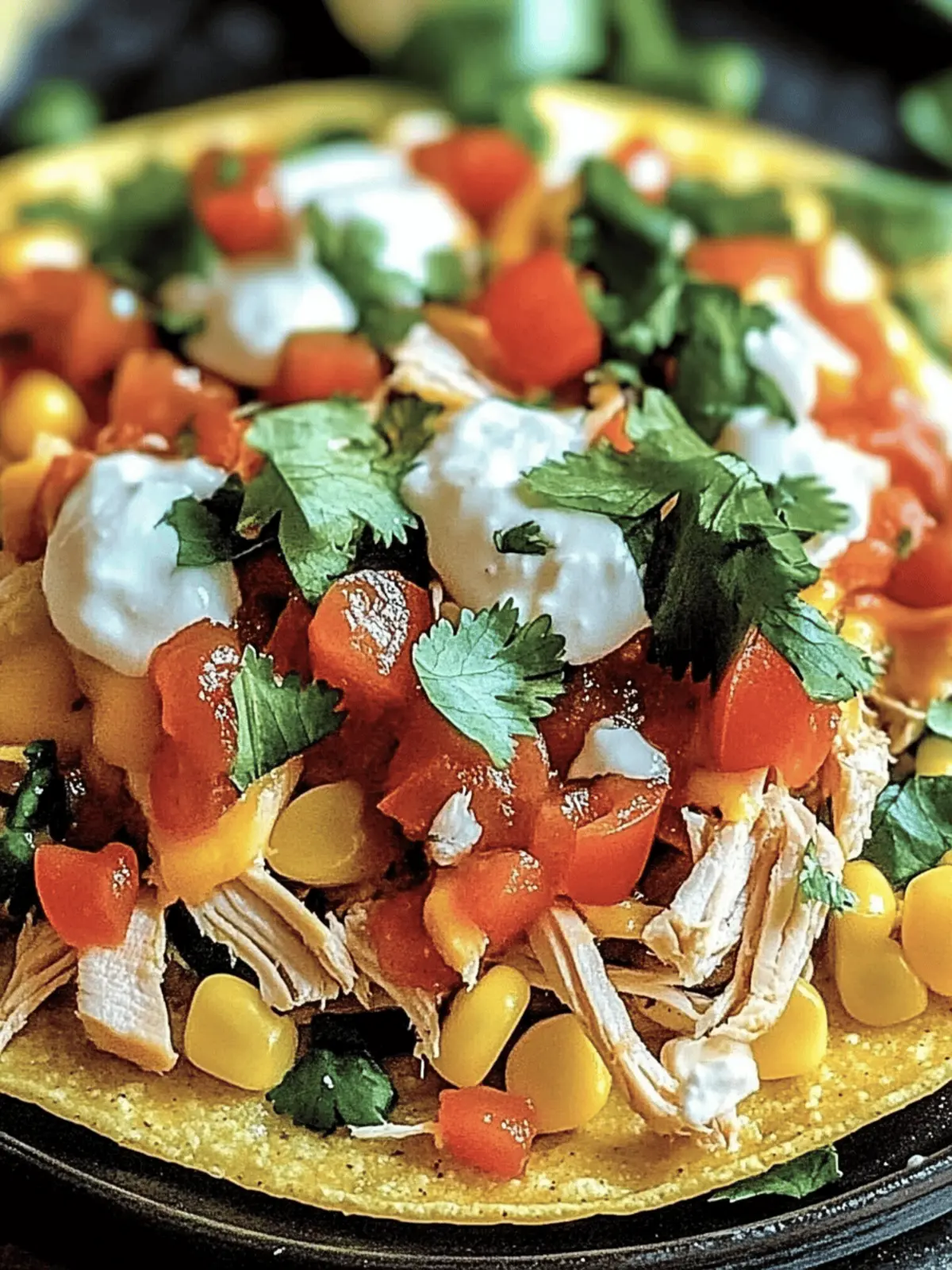 Delicious Mexican Rotisserie Chicken Tostadas in Just 25 Minutes 2 Mexican Rotisserie Chicken Tostadas