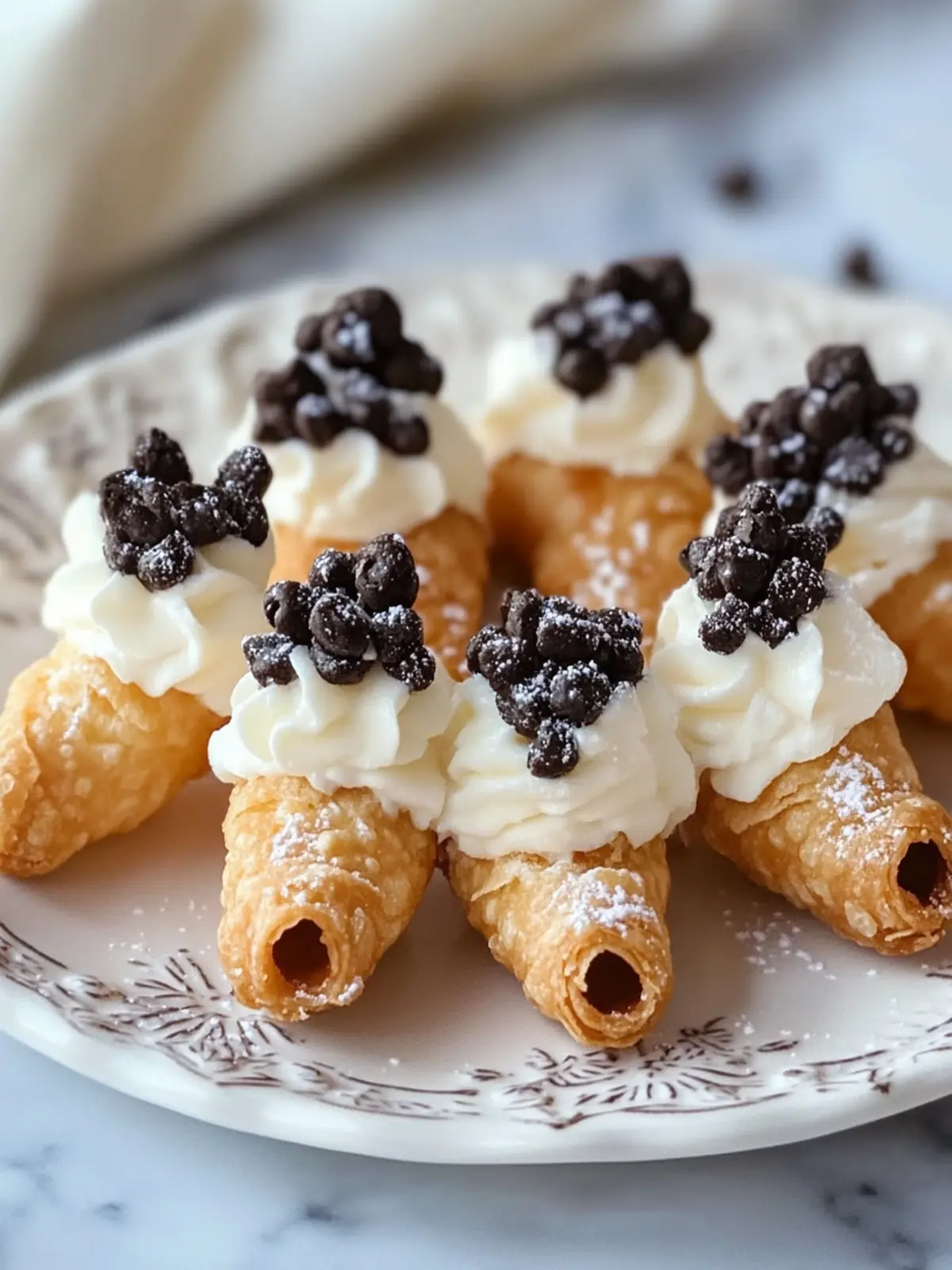 Mini Cannoli Bites: Delightful Italian Treats Anyone Can Make 3 Mini Cannoli Bites