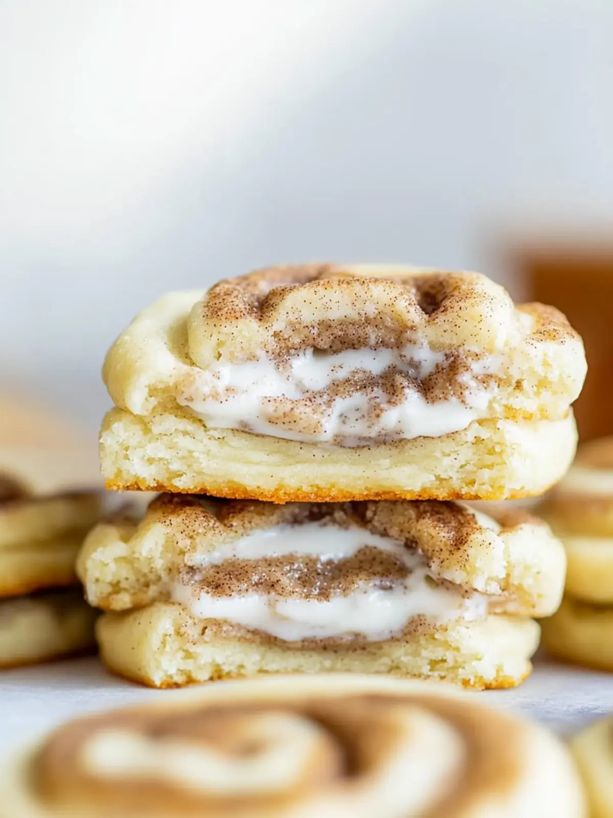 Indulge in Bliss with Homemade Cinnamon Roll Cookies 4 Cinnamon Roll Cookies